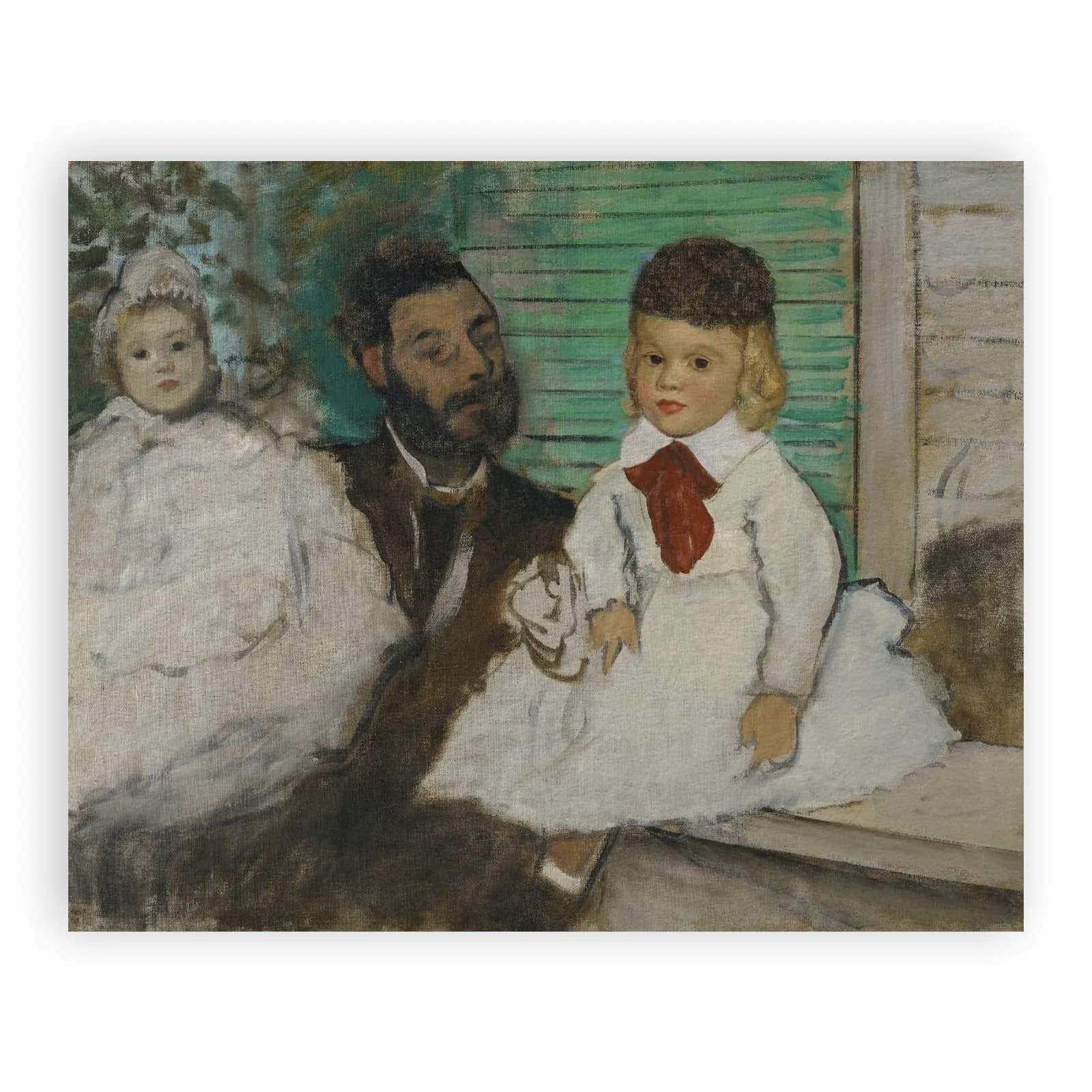 Count Lepic and His Daughters by Edgar Degas - view 6 thumbnail