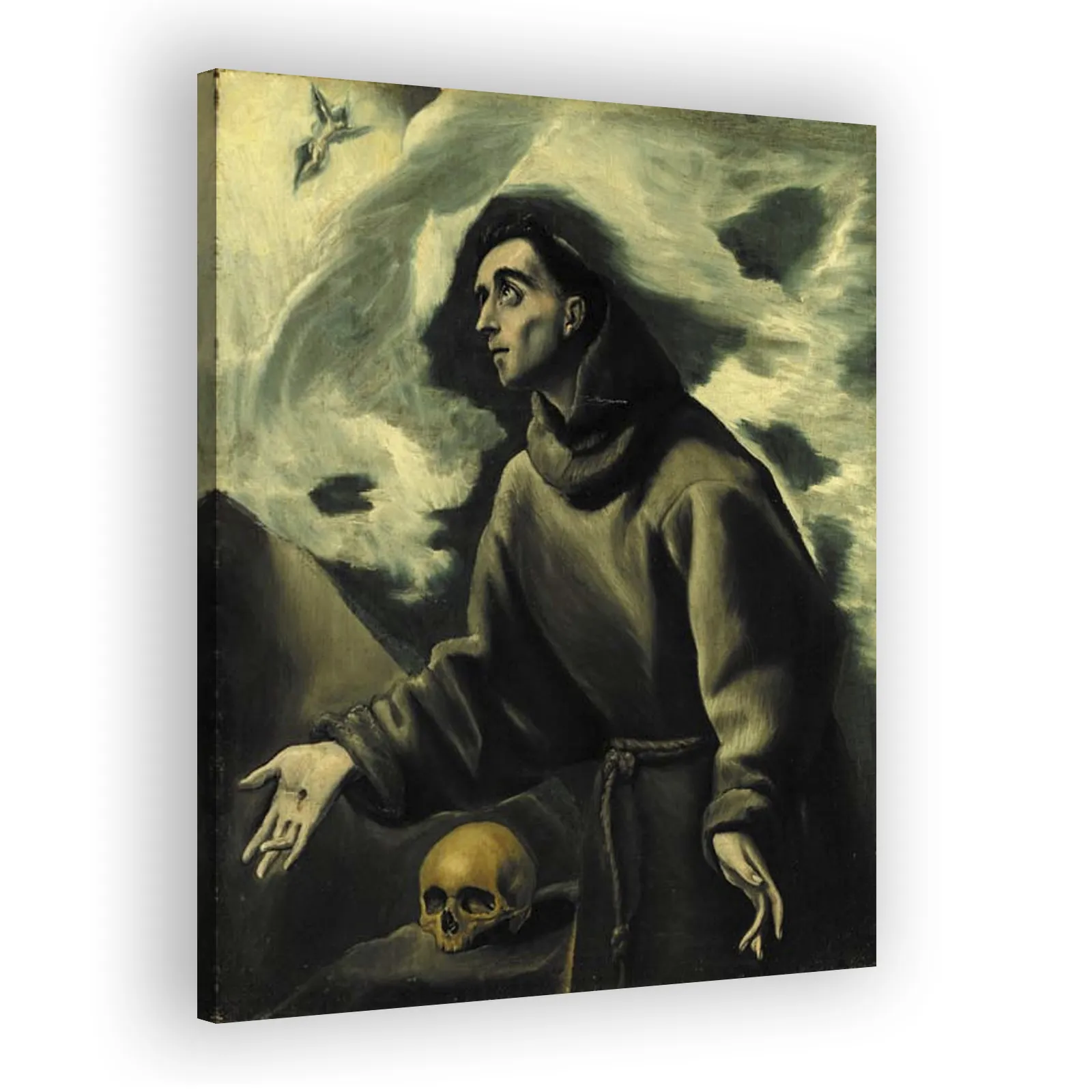 Saint Francis Receiving the Stigmata by El Greco - view 2 thumbnail