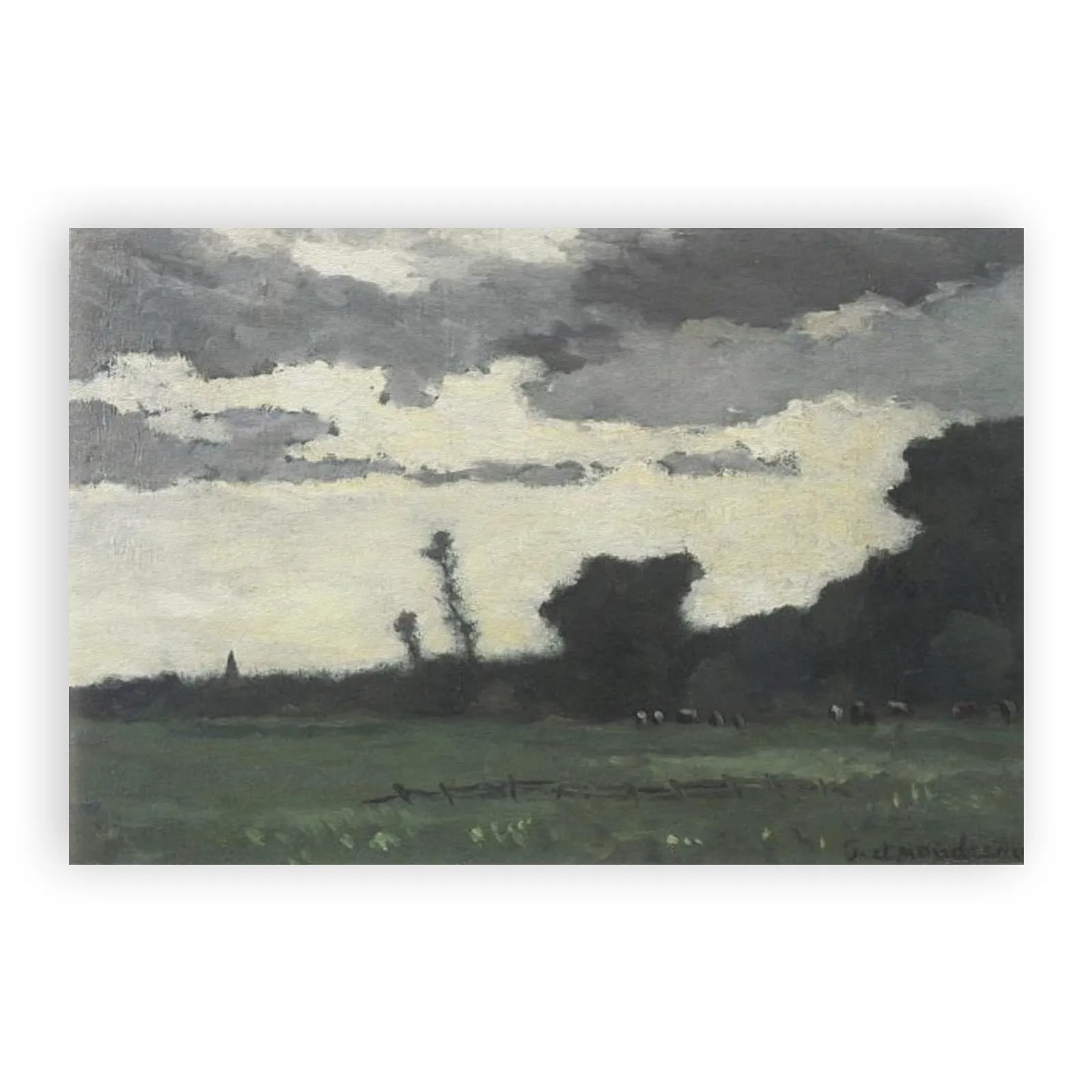 Dusk by Piet Mondrian - view 6 thumbnail
