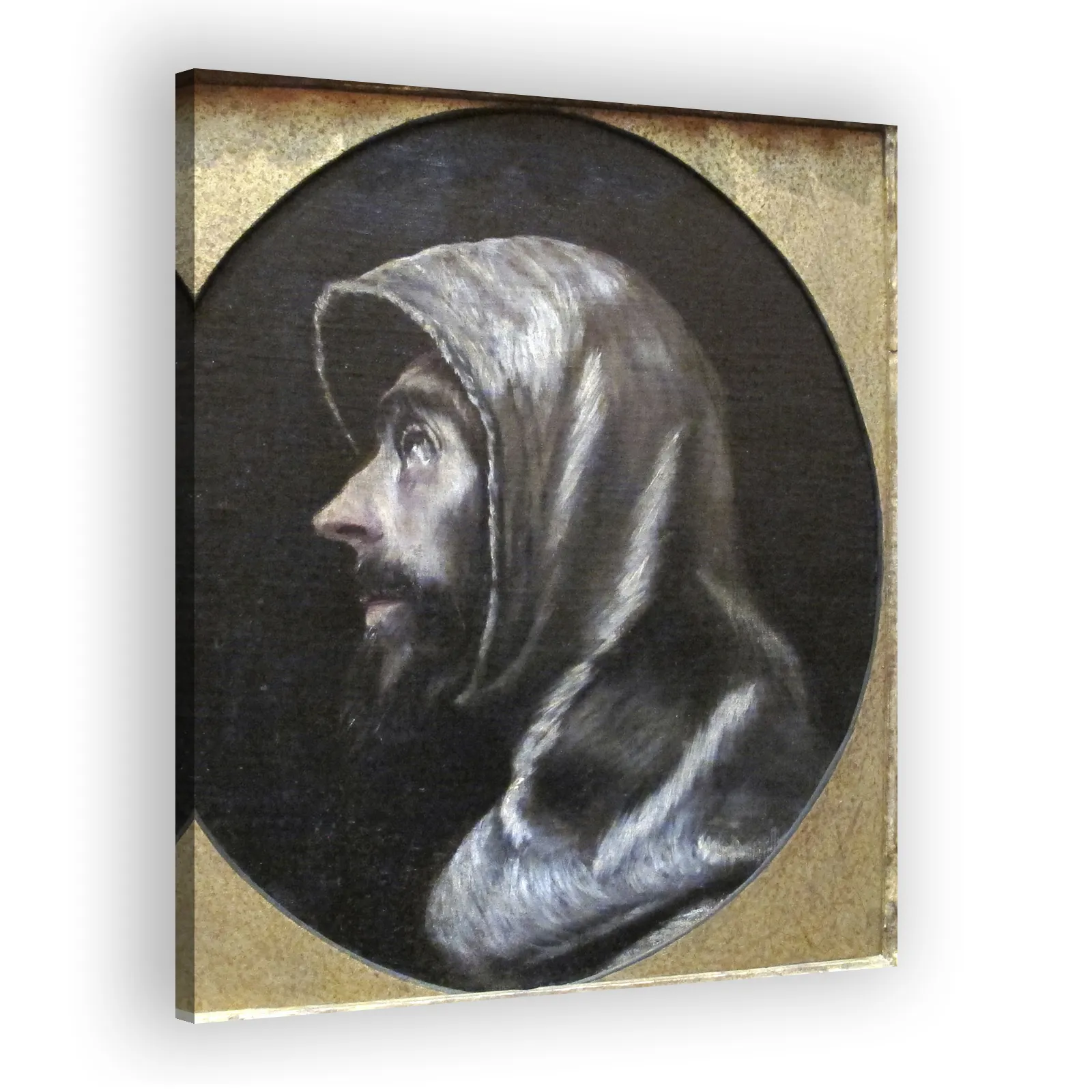 Head of Saint Francis by El Greco - view 2 thumbnail