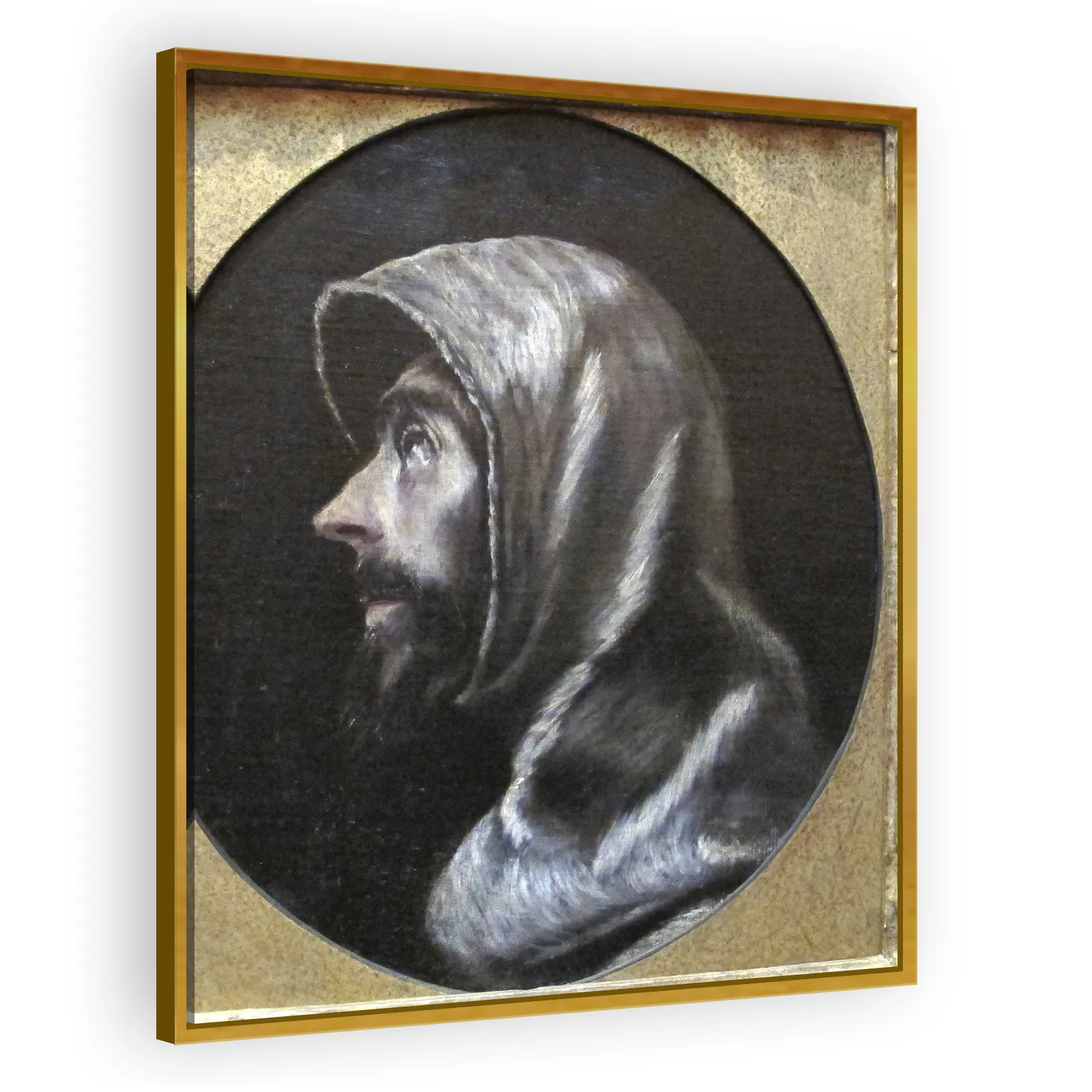 Head of Saint Francis by El Greco - view 3 thumbnail