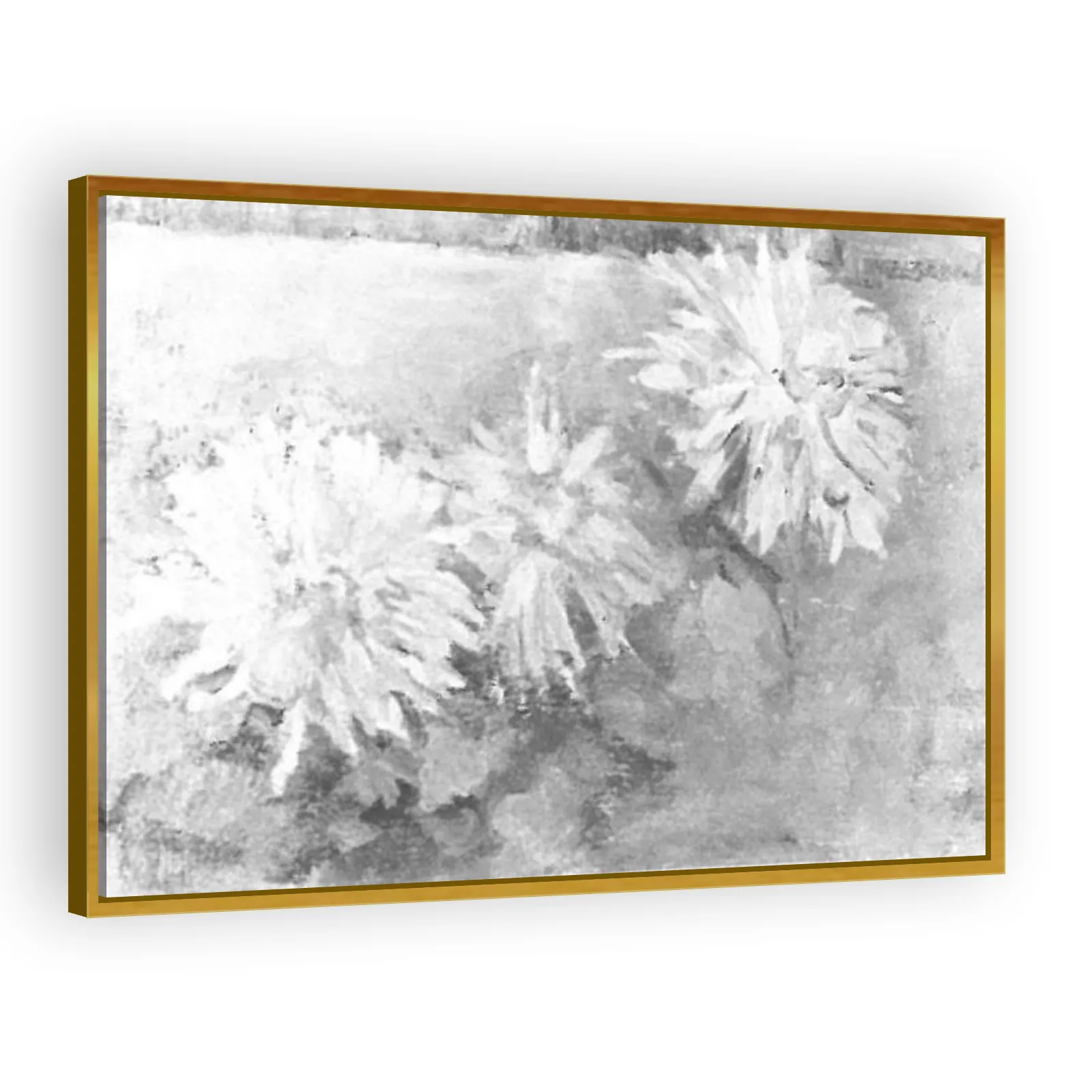 Three Chrysanthemum Blossoms by Piet Mondrian - view 3 thumbnail