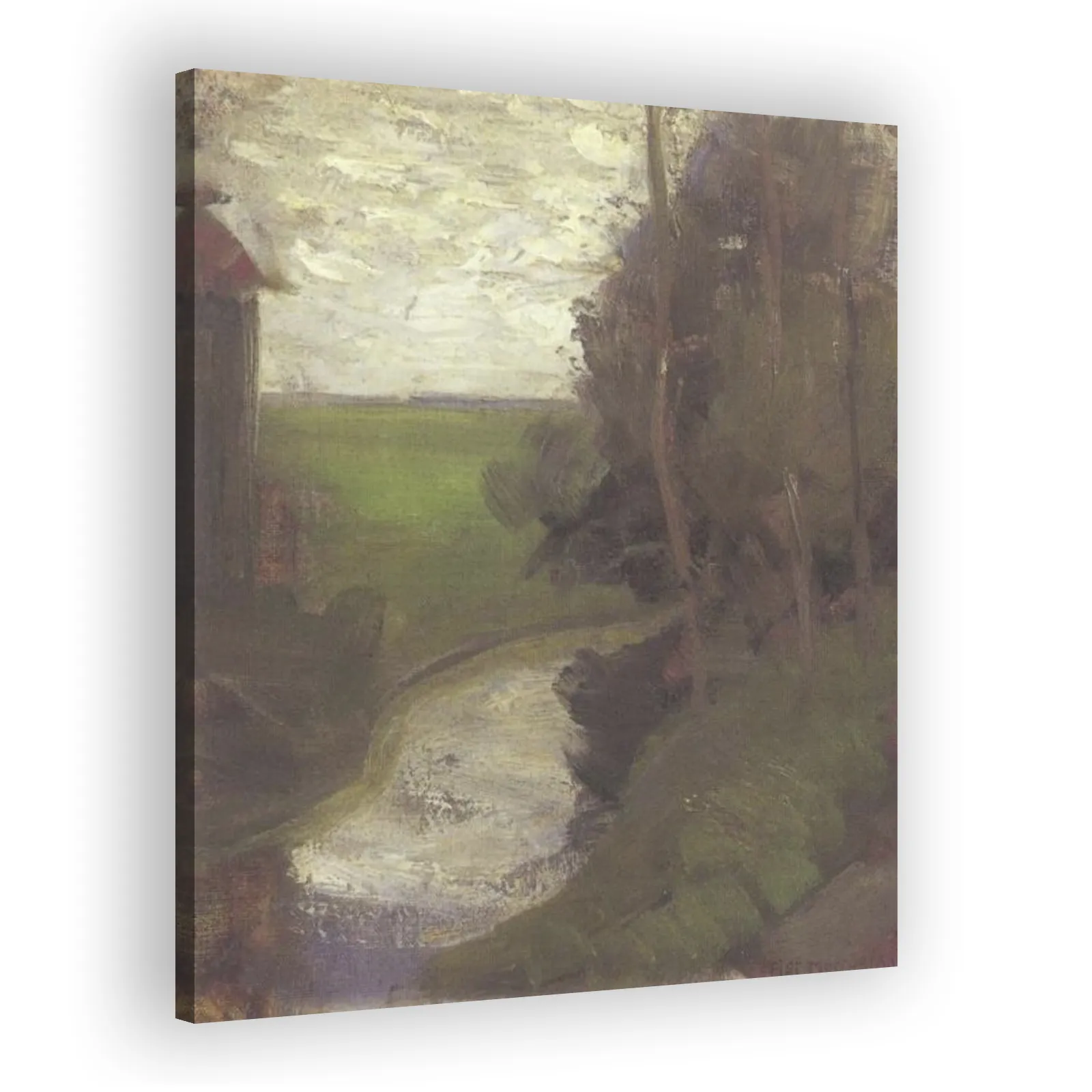 Fragment of an Irrigation Ditch by Piet Mondrian - view 2 thumbnail