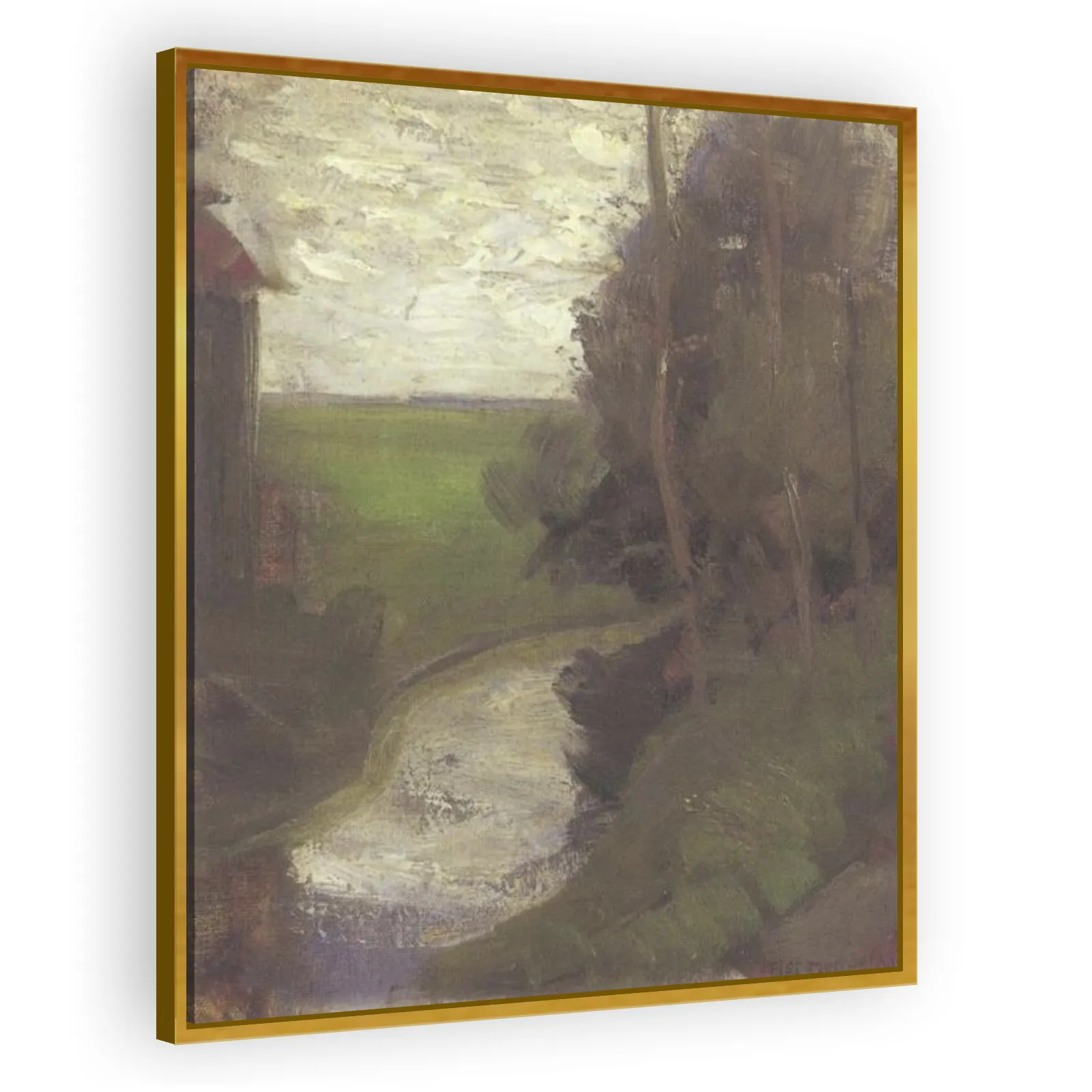 Fragment of an Irrigation Ditch by Piet Mondrian - view 3 thumbnail