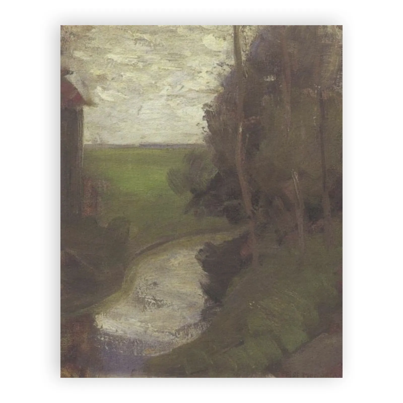 Fragment of an Irrigation Ditch by Piet Mondrian - view 6 thumbnail