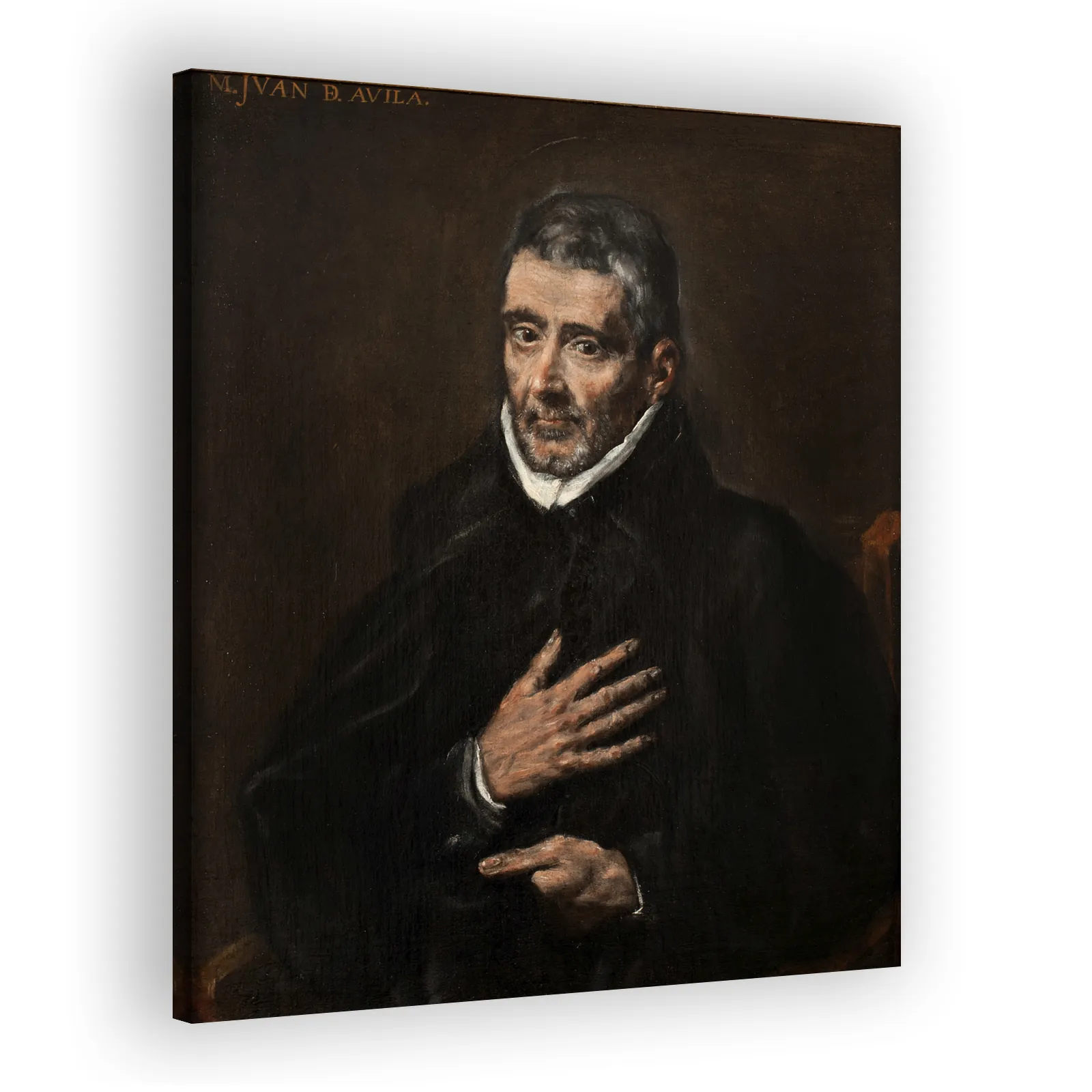 Portrait of Juan de Ávila by El Greco - view 2 thumbnail