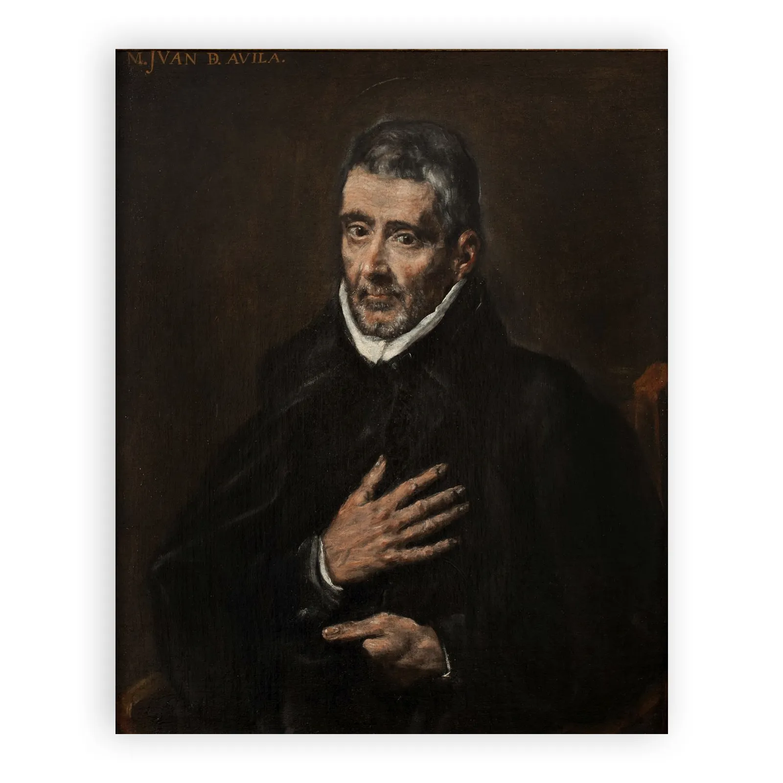 Portrait of Juan de Ávila by El Greco - view 6 thumbnail