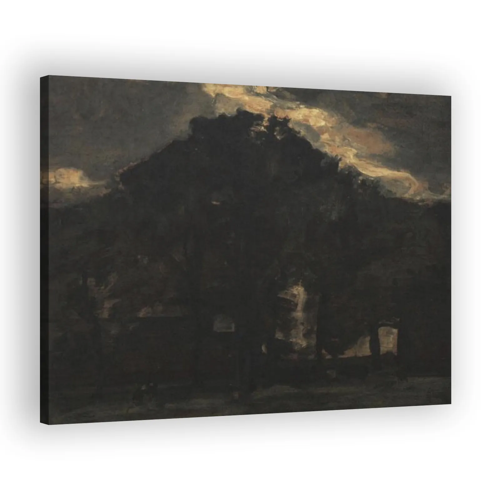 Farmstead under Oak Trees III by Piet Mondrian - view 2 thumbnail