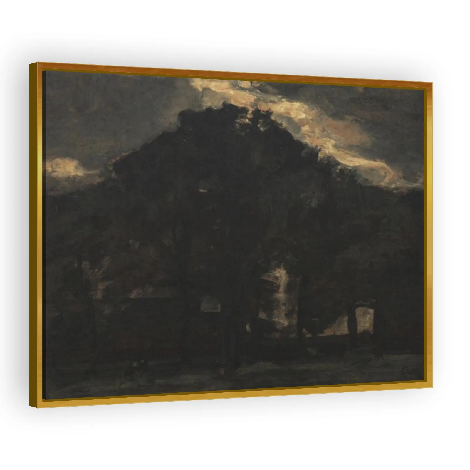 Farmstead under Oak Trees III by Piet Mondrian - view 3 thumbnail