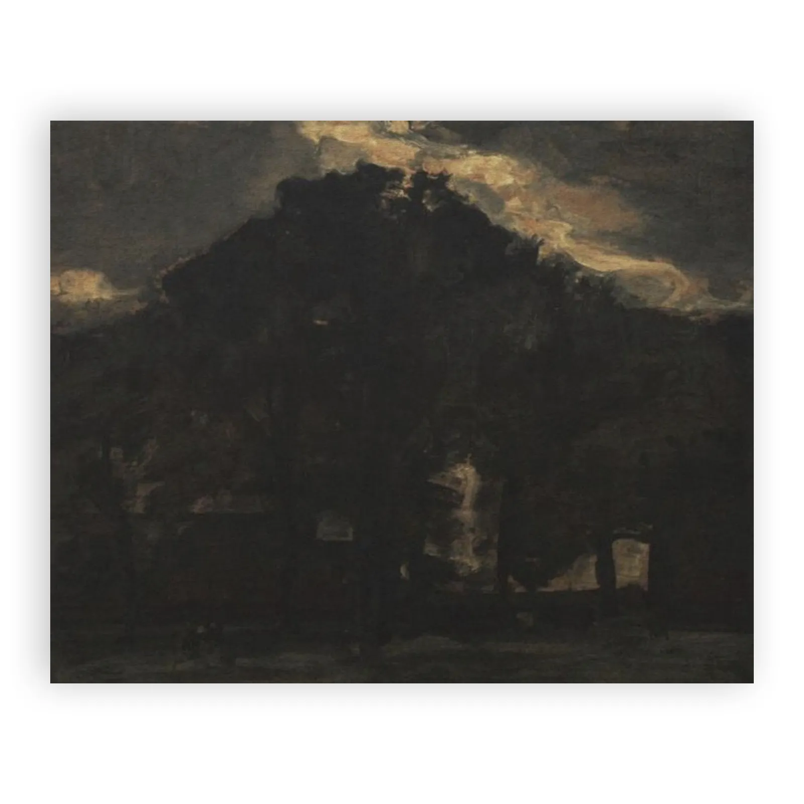 Farmstead under Oak Trees III by Piet Mondrian - view 6 thumbnail