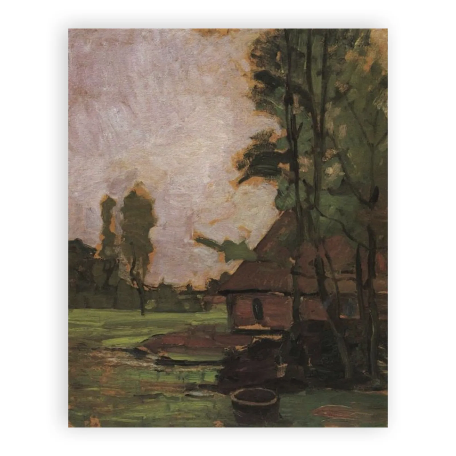 Farm Building and Well by Piet Mondrian - view 6 thumbnail