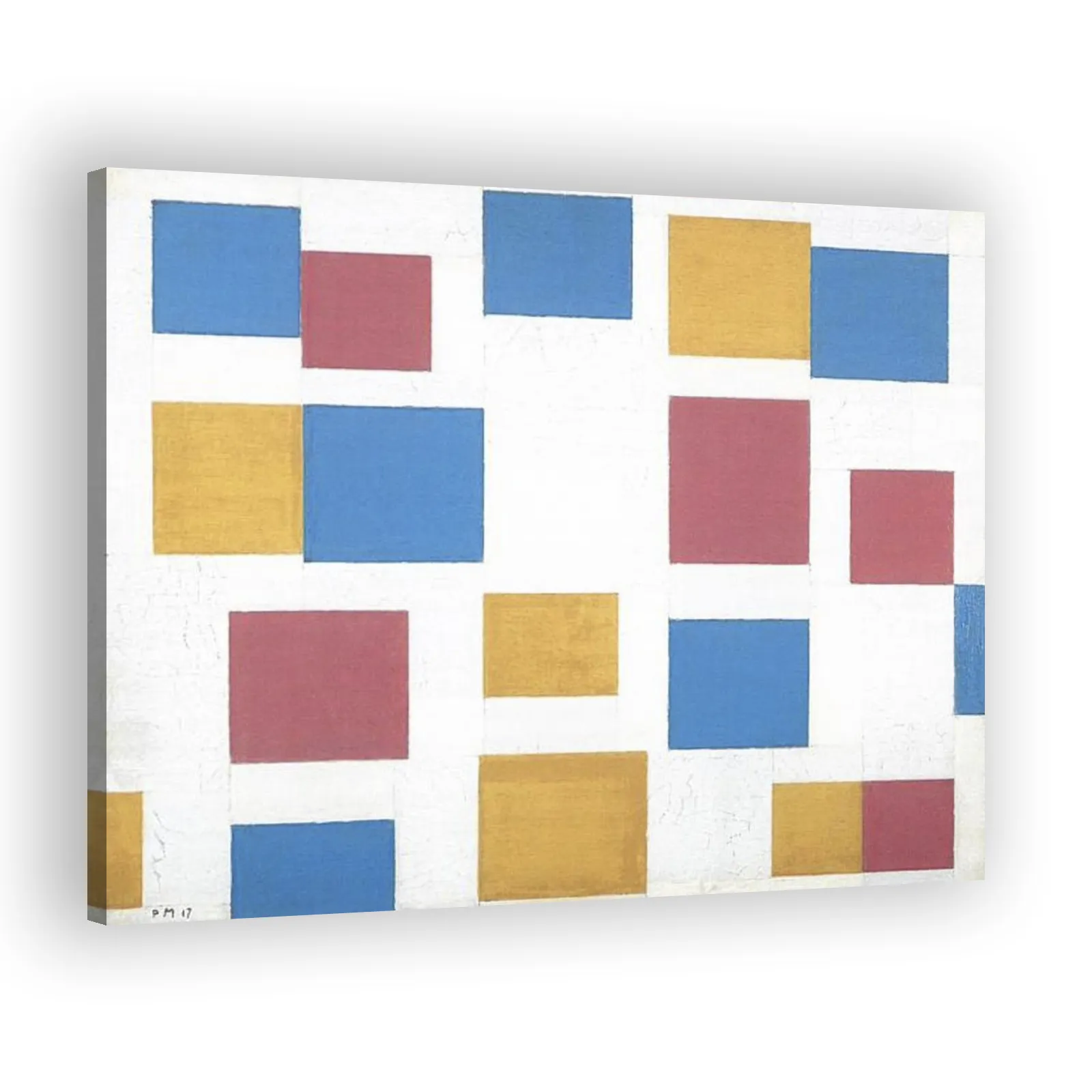 Composition with Color Planes 4 by Piet Mondrian - view 2 thumbnail