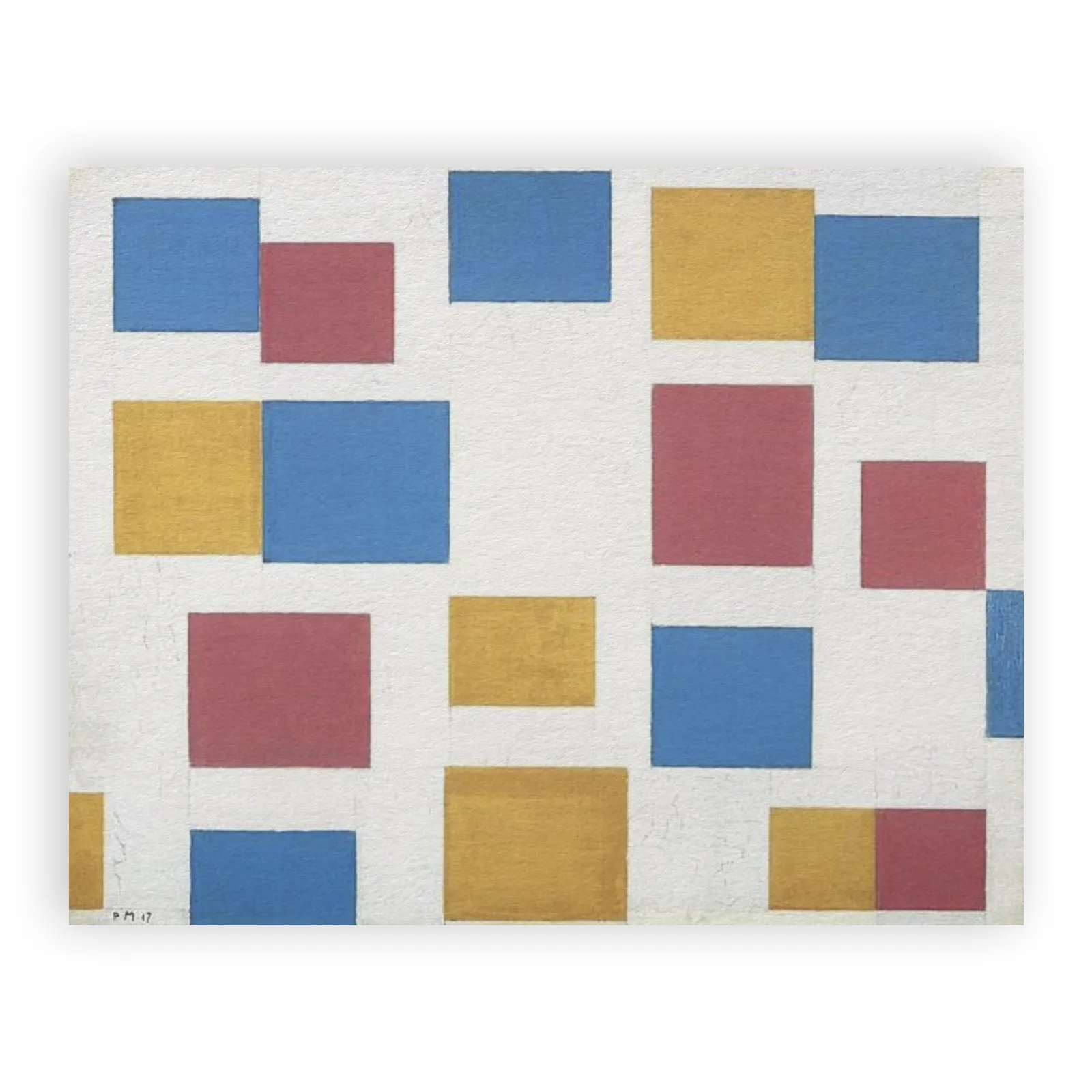 Composition with Color Planes 4 by Piet Mondrian - view 6 thumbnail