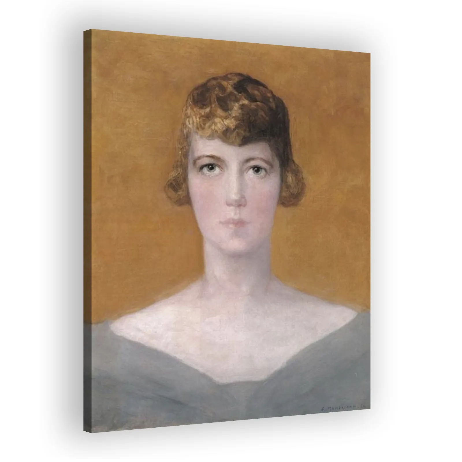 Portrait of Martha Frieda de Fries by Piet Mondrian - view 2 thumbnail