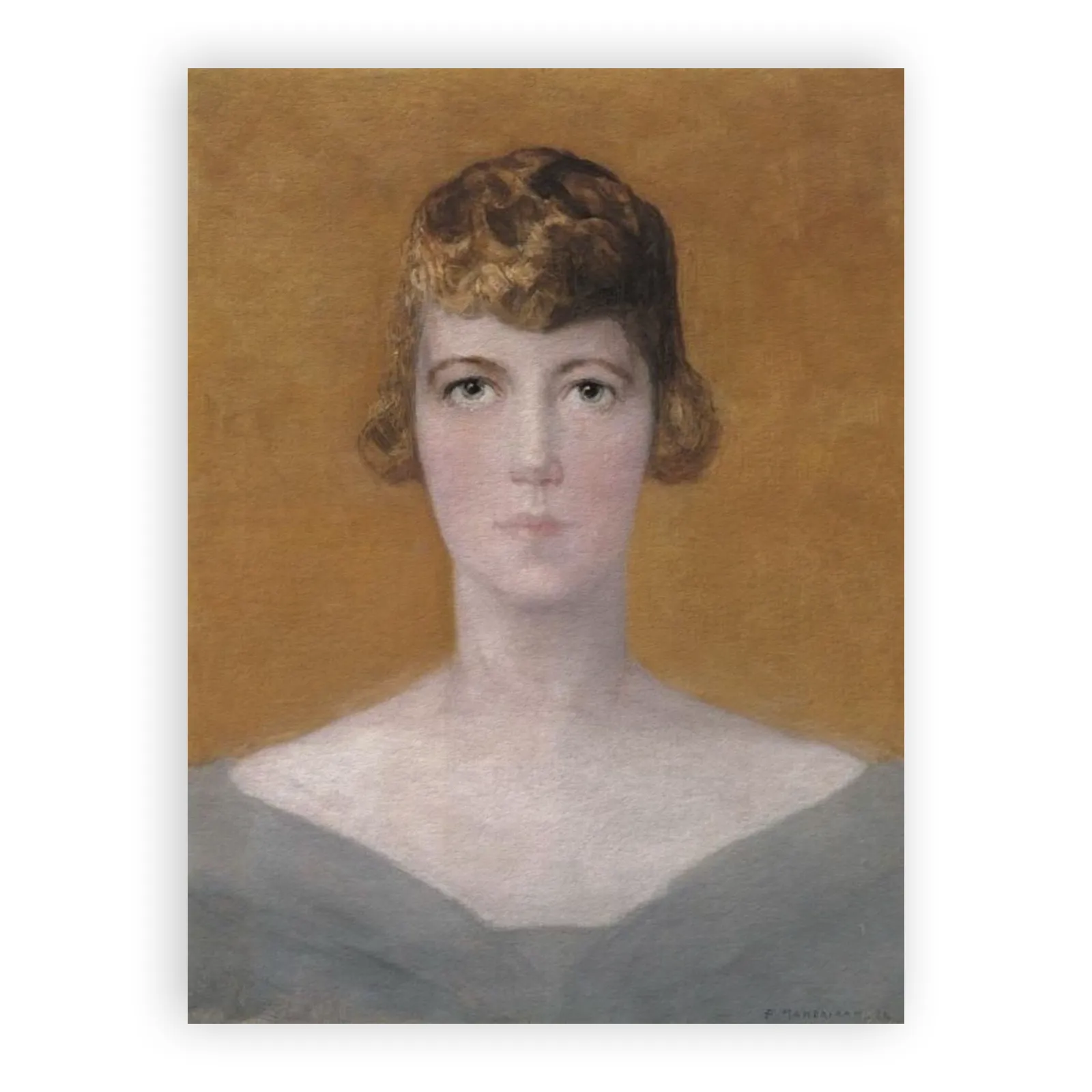 Portrait of Martha Frieda de Fries by Piet Mondrian - view 6 thumbnail