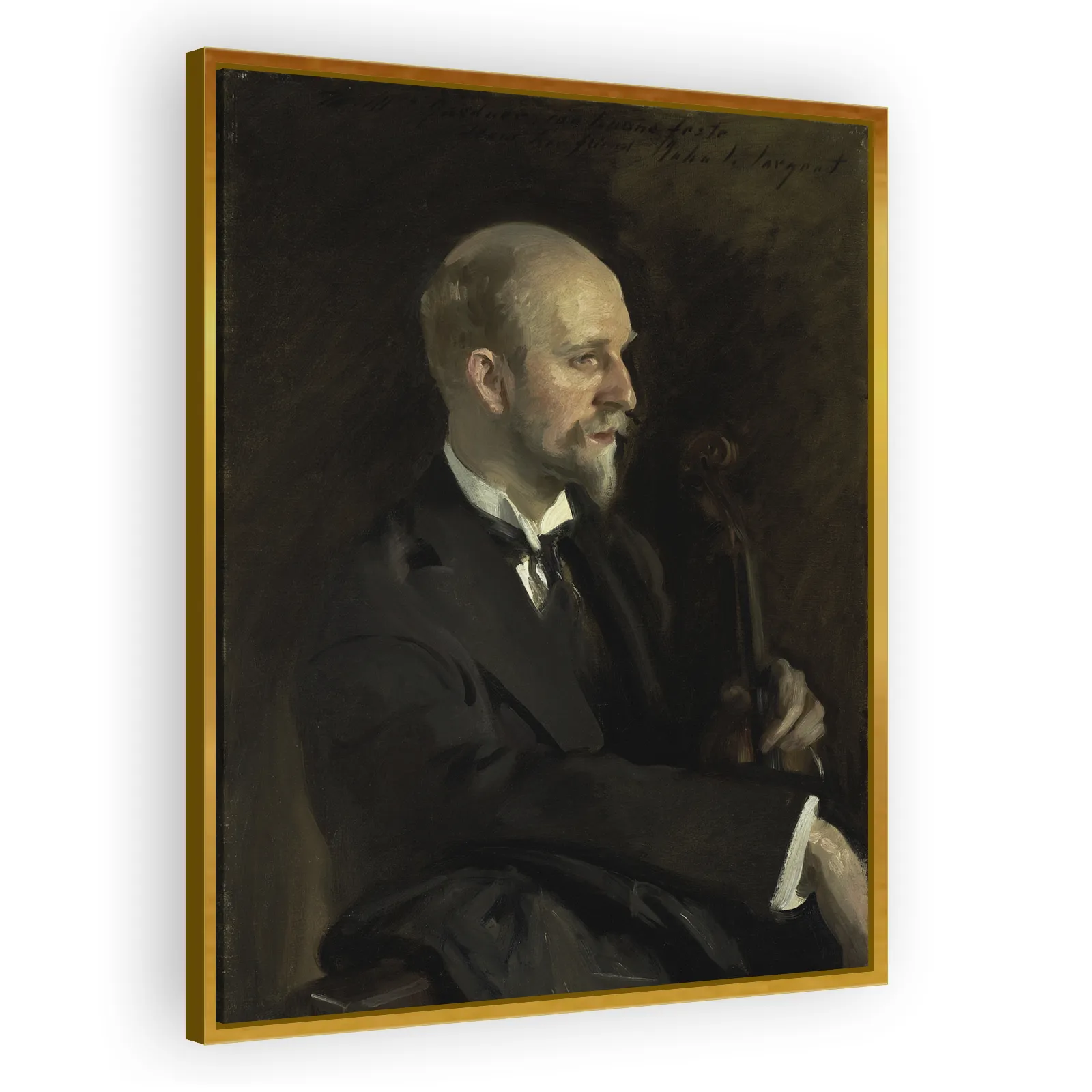 Charles Martin Loeffler by John Singer Sargent - view 3 thumbnail