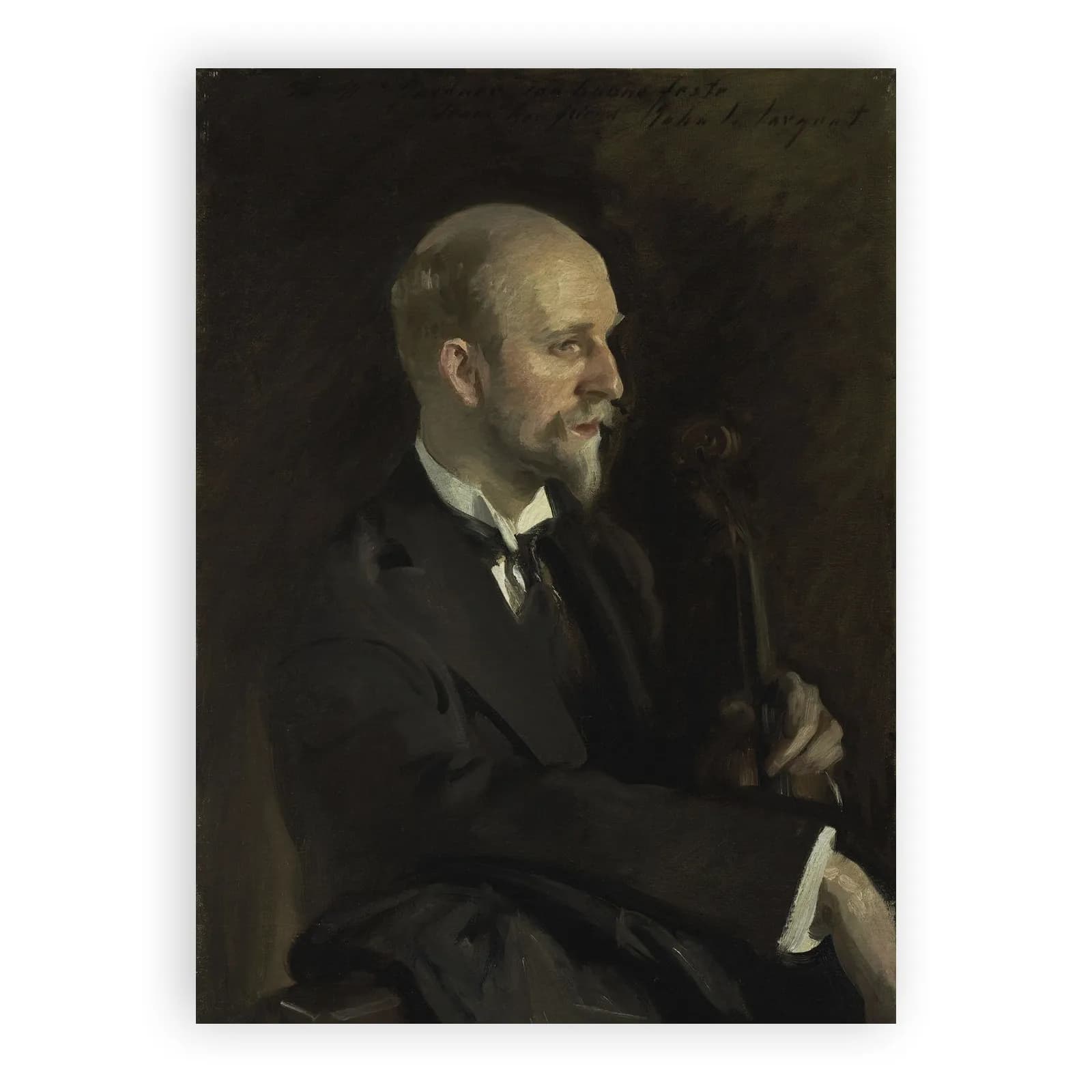 Charles Martin Loeffler by John Singer Sargent - view 6 thumbnail