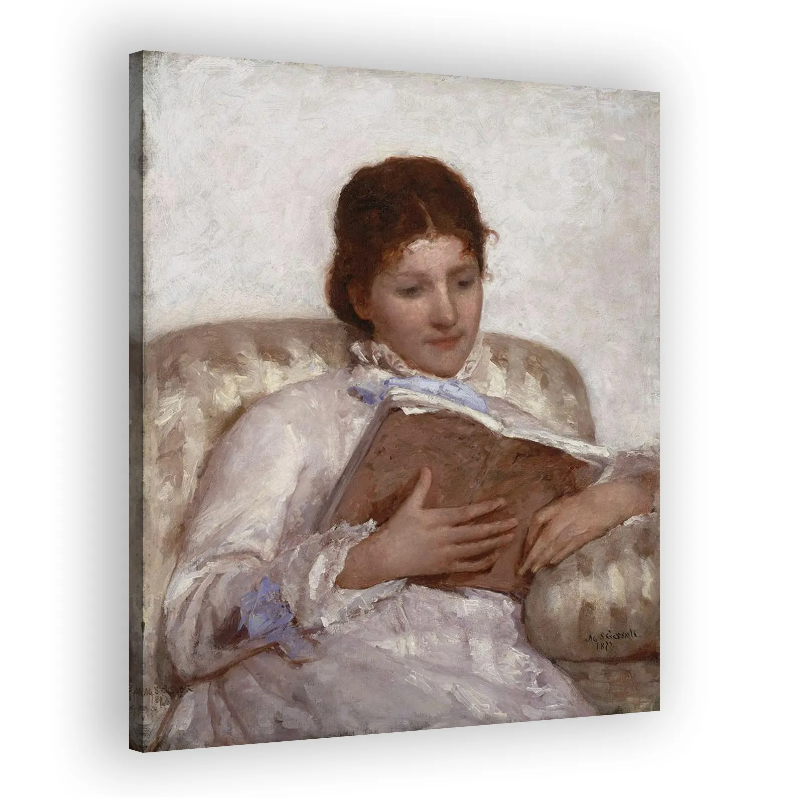 The Reader by Mary Cassatt - view 2 thumbnail