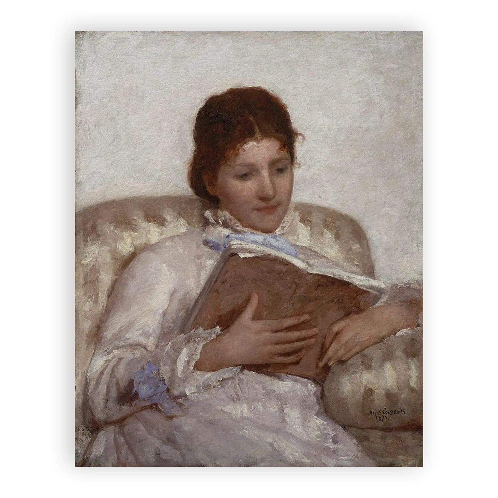 The Reader by Mary Cassatt - view 6 thumbnail