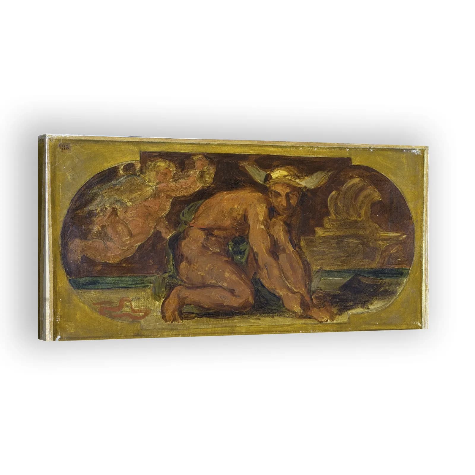 unknown by Eugene Delacroix - view 2 thumbnail