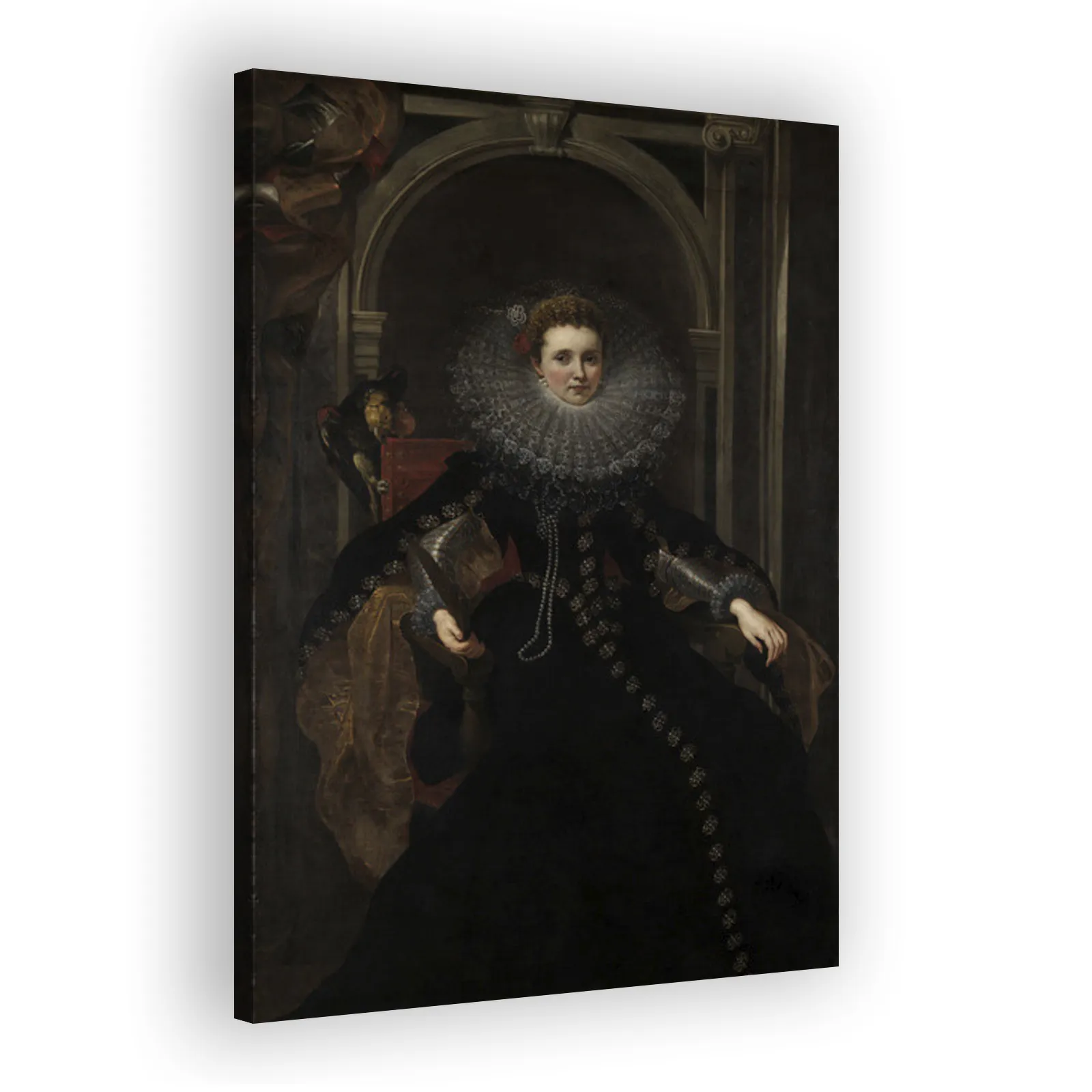 Portrait of Marchesa Veronica Spinola Doria by Peter Paul Rubens - view 2 thumbnail