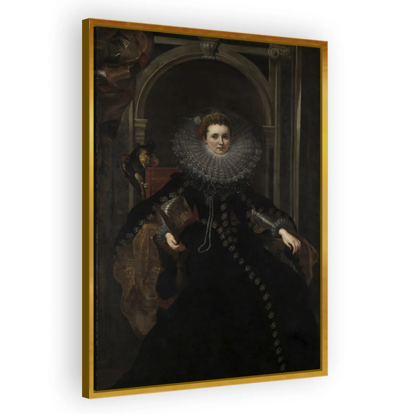 Portrait of Marchesa Veronica Spinola Doria by Peter Paul Rubens - view 3 thumbnail