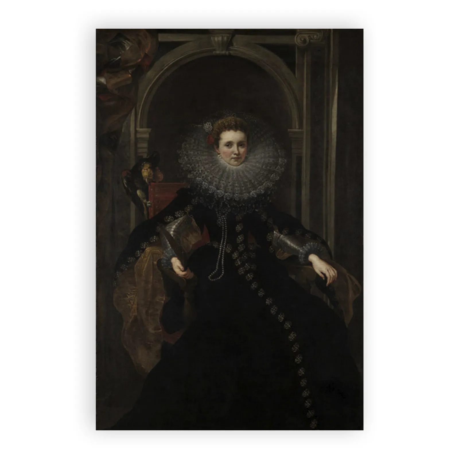 Portrait of Marchesa Veronica Spinola Doria by Peter Paul Rubens - view 6 thumbnail