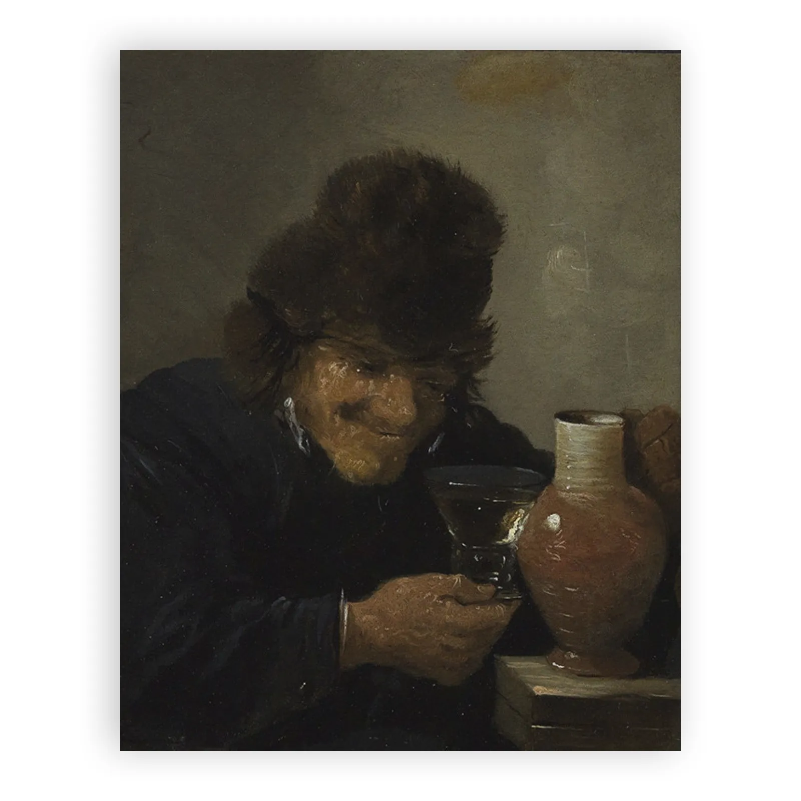 The Drinking Man by David Teniers The Younger - view 6 thumbnail