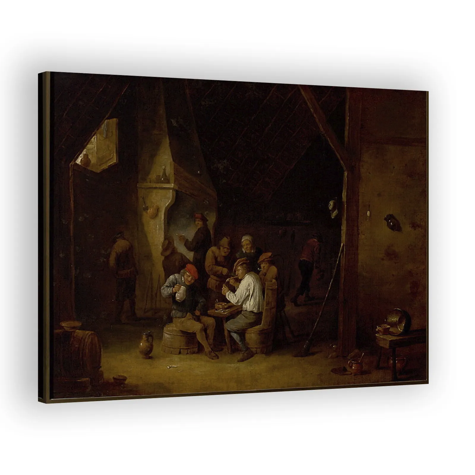 In a Tavern by David Teniers The Younger - view 2 thumbnail