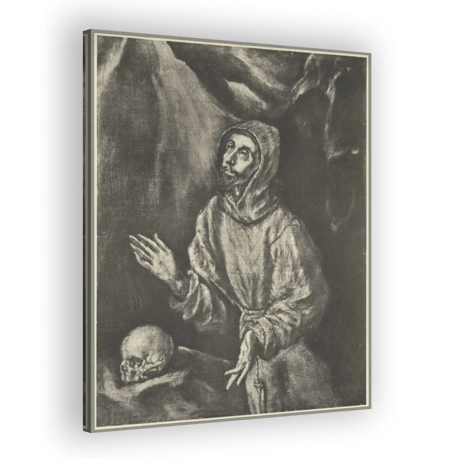 Saint Francis Receiving the Stigmata by El Greco - view 2 thumbnail