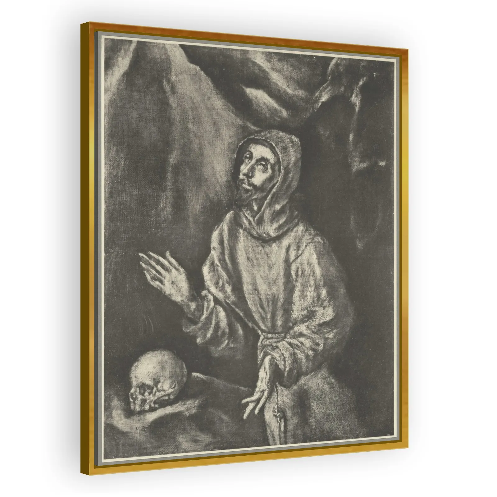 Saint Francis Receiving the Stigmata by El Greco - view 3 thumbnail