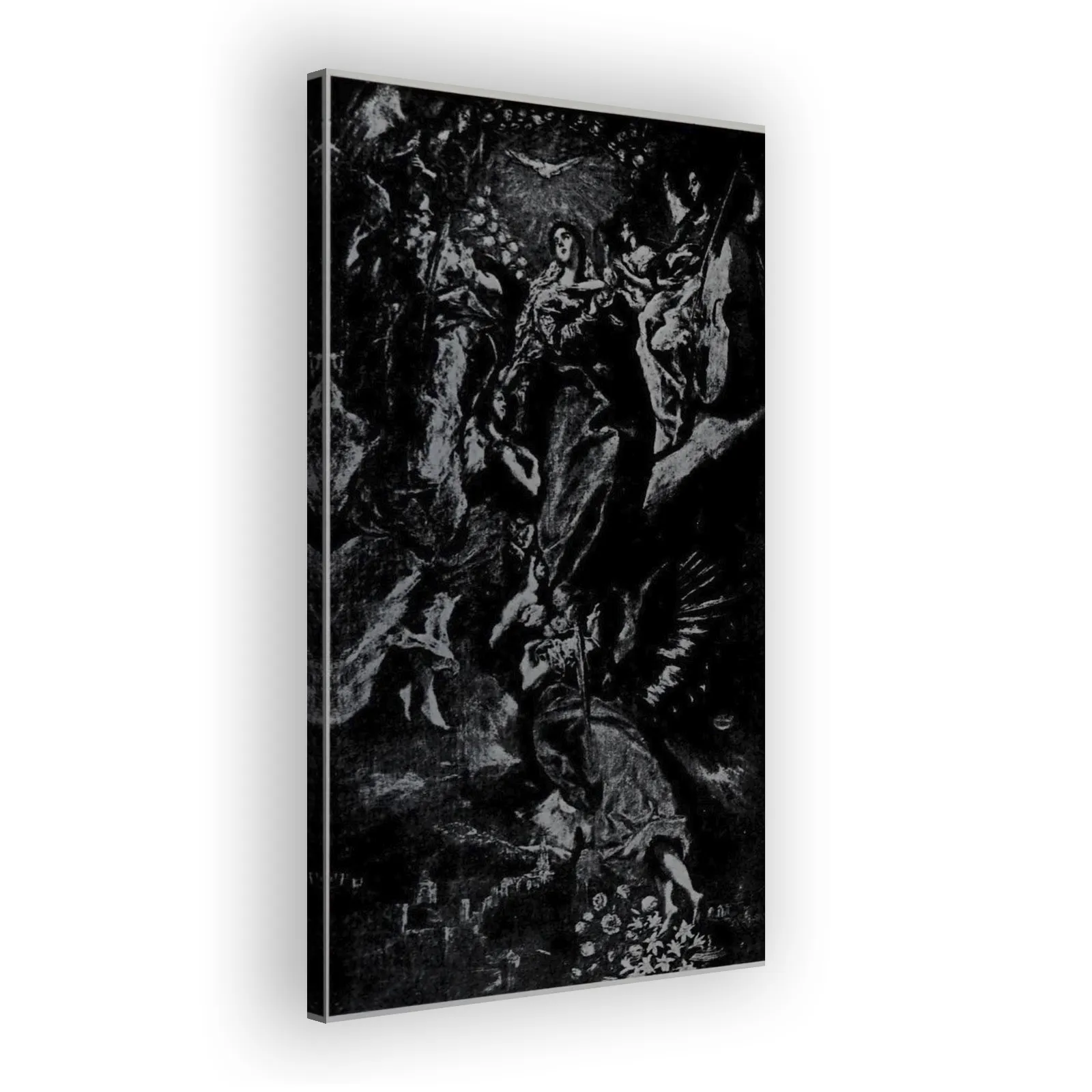 Study for Ascension of Maria (Immaculate Conception) by El Greco - view 2 thumbnail