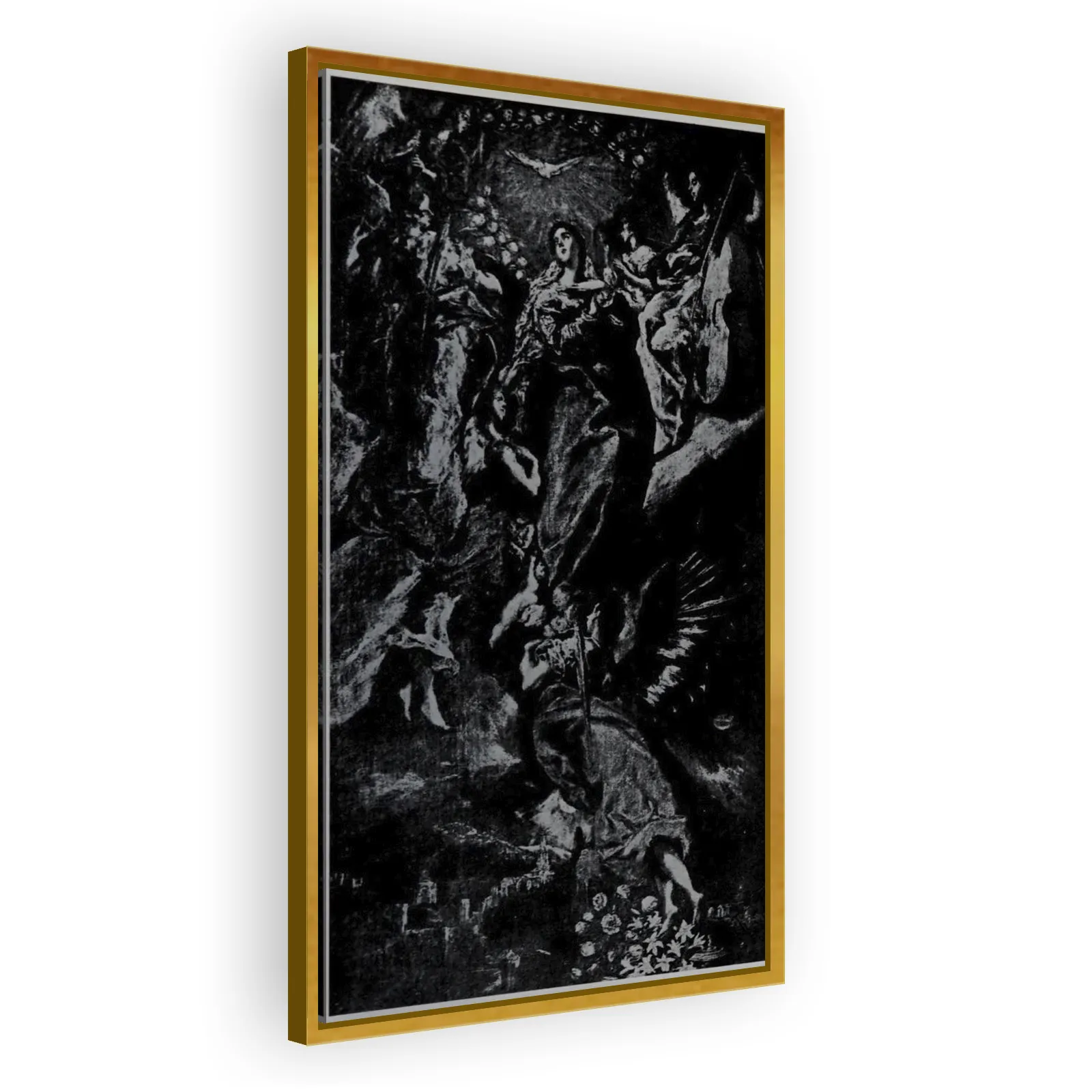 Study for Ascension of Maria (Immaculate Conception) by El Greco - view 3 thumbnail