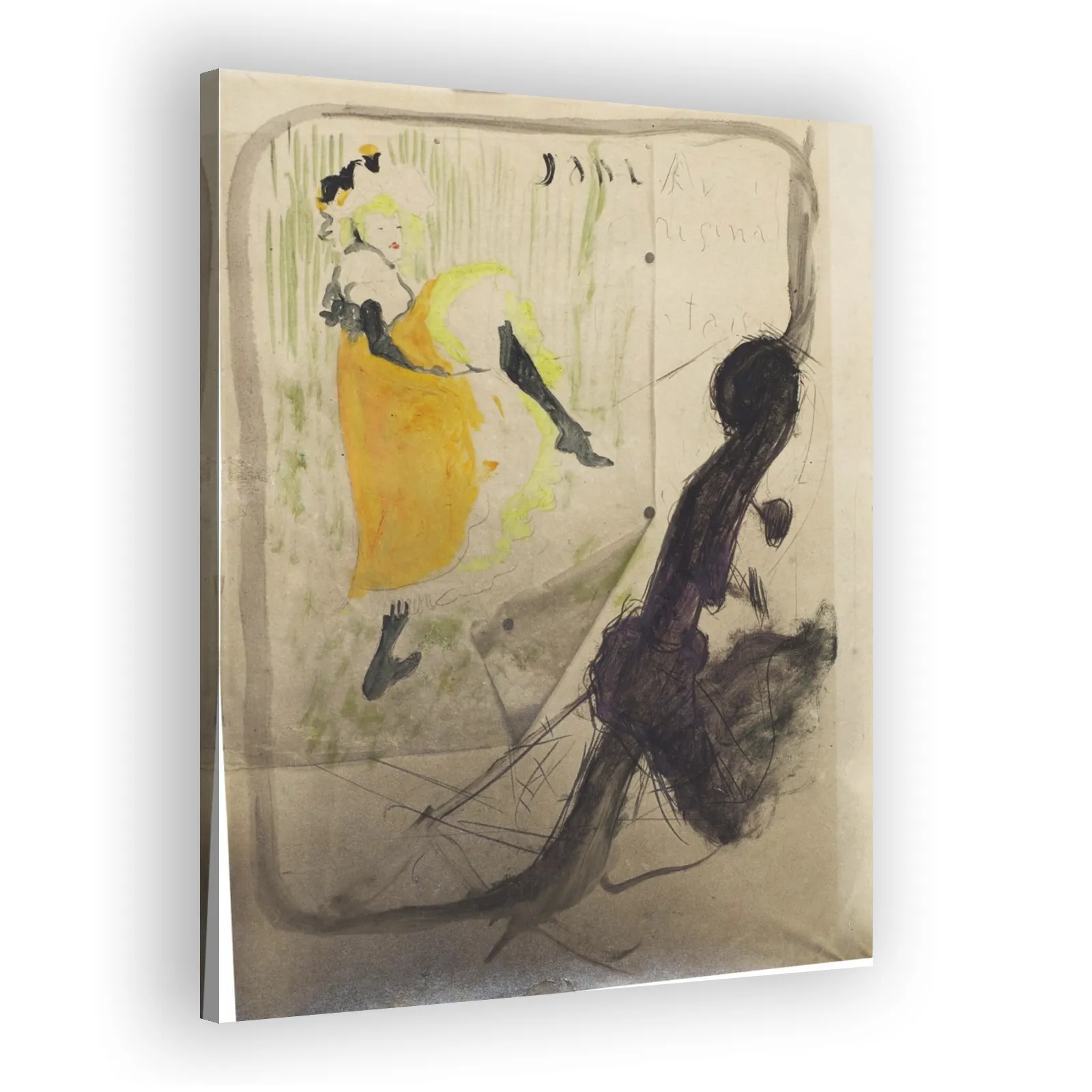 Jane Avril by Henri De Toulouse Lautrec - view 2 thumbnail