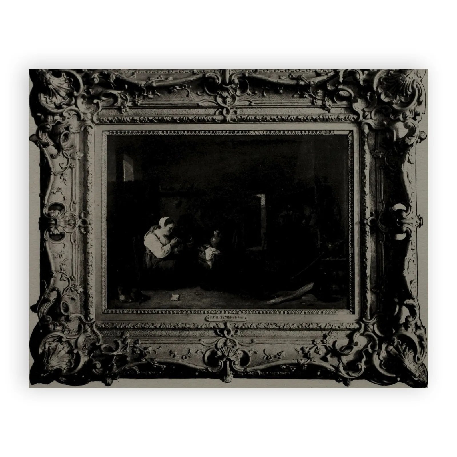 Woman Smoking in an Inn by David Teniers The Younger - view 6 thumbnail