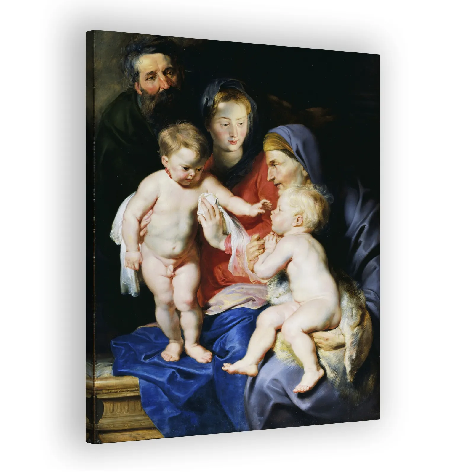 The Holy Family with Saint Elizabeth and Saint John the Baptist by Peter Paul Rubens - view 2 thumbnail
