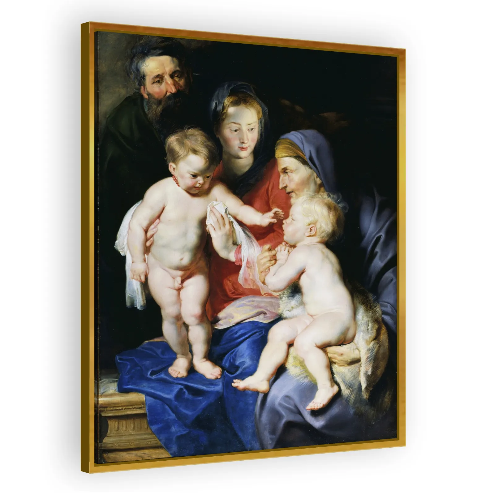 The Holy Family with Saint Elizabeth and Saint John the Baptist by Peter Paul Rubens - view 3 thumbnail