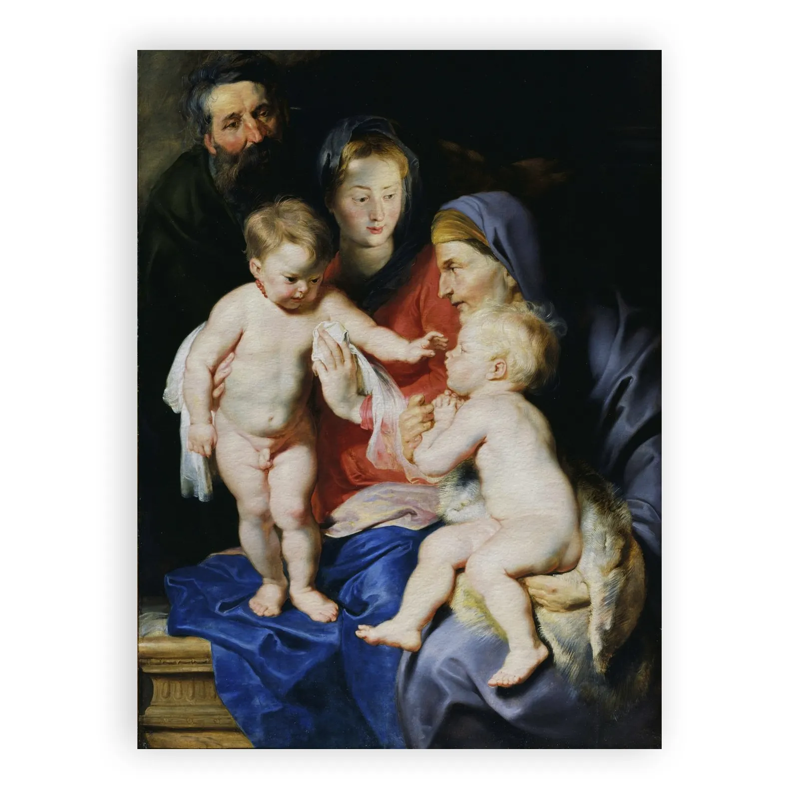 The Holy Family with Saint Elizabeth and Saint John the Baptist by Peter Paul Rubens - view 6 thumbnail