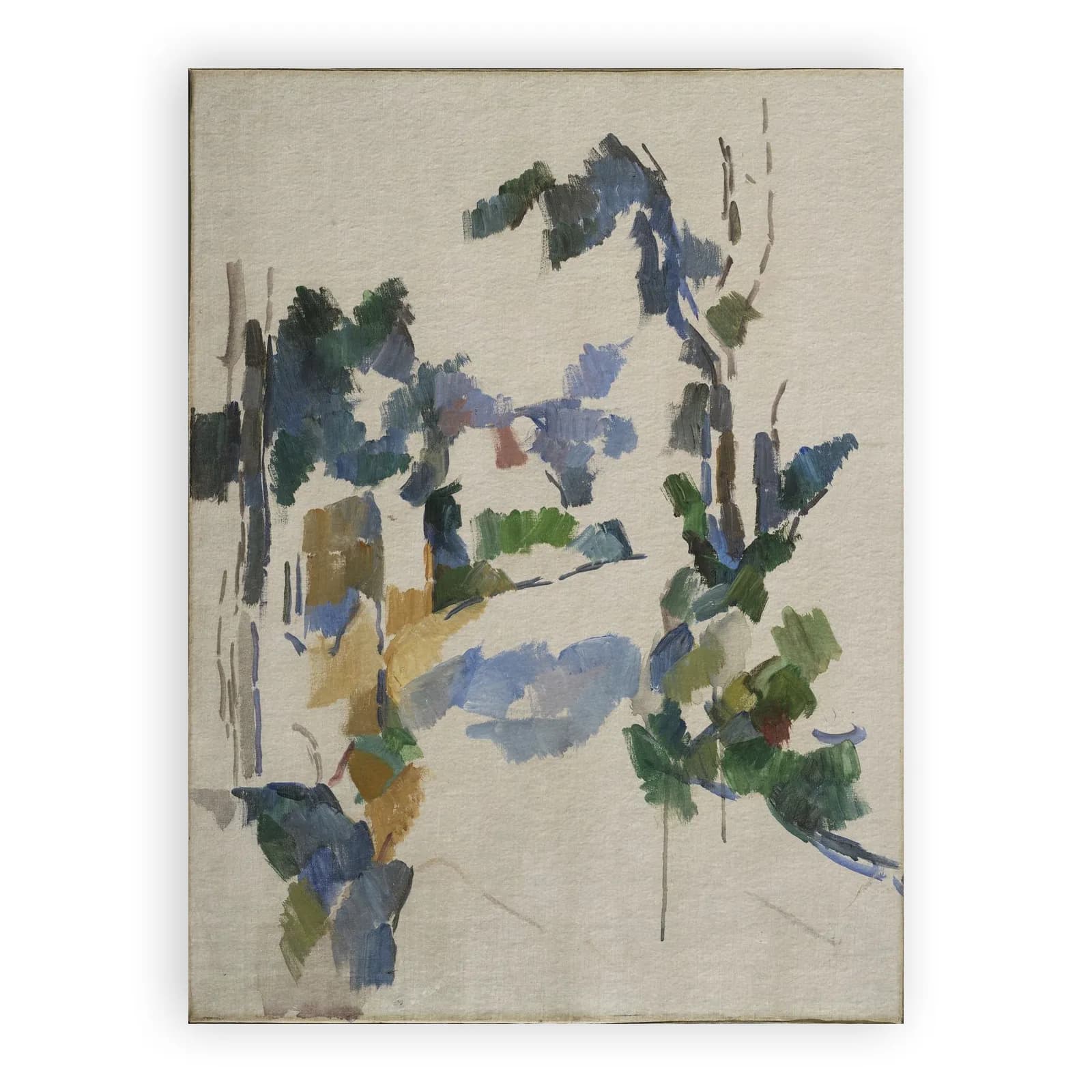 Study of Trees by Paul Cezanne - view 6 thumbnail
