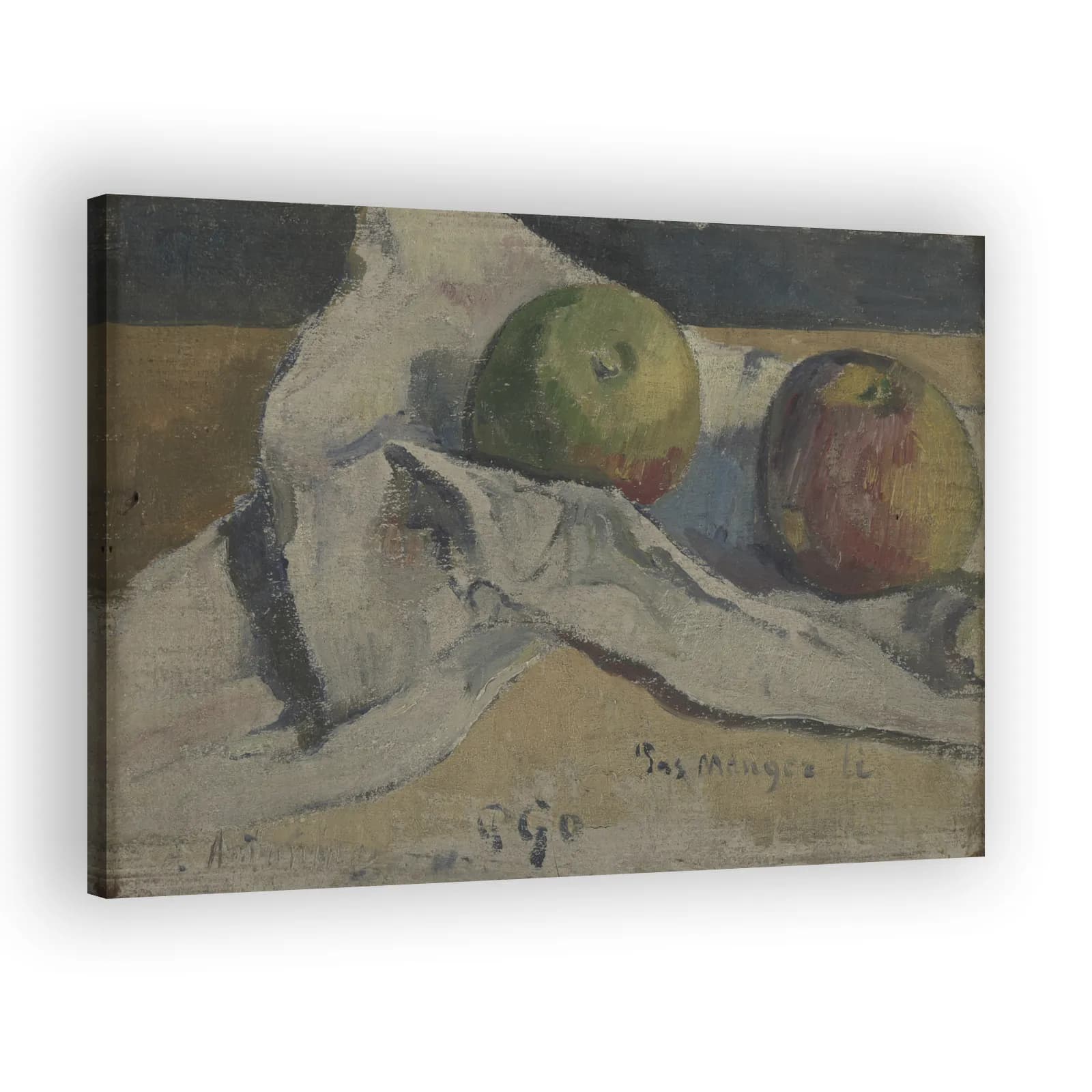 Nature morte aux deux fruits by Paul Gauguin - view 2 thumbnail