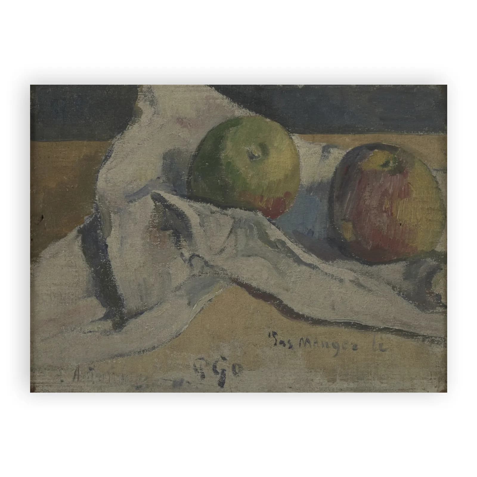 Nature morte aux deux fruits by Paul Gauguin - view 6 thumbnail
