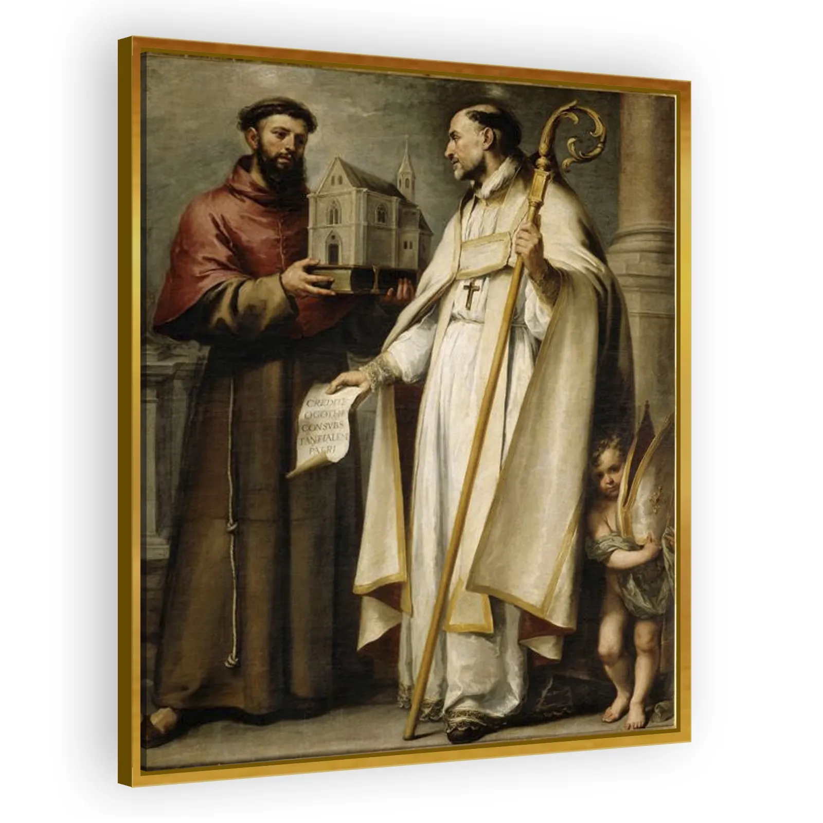 S. Leander and S. Bonaventura by Bartolome Esteban Murillo - view 3 thumbnail