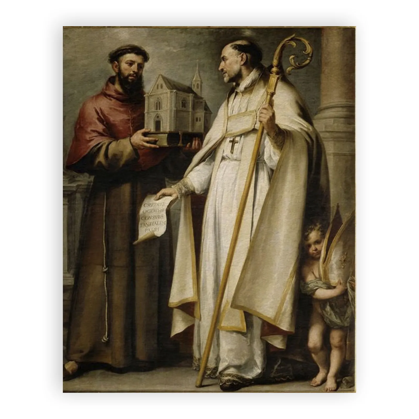 S. Leander and S. Bonaventura by Bartolome Esteban Murillo - view 6 thumbnail