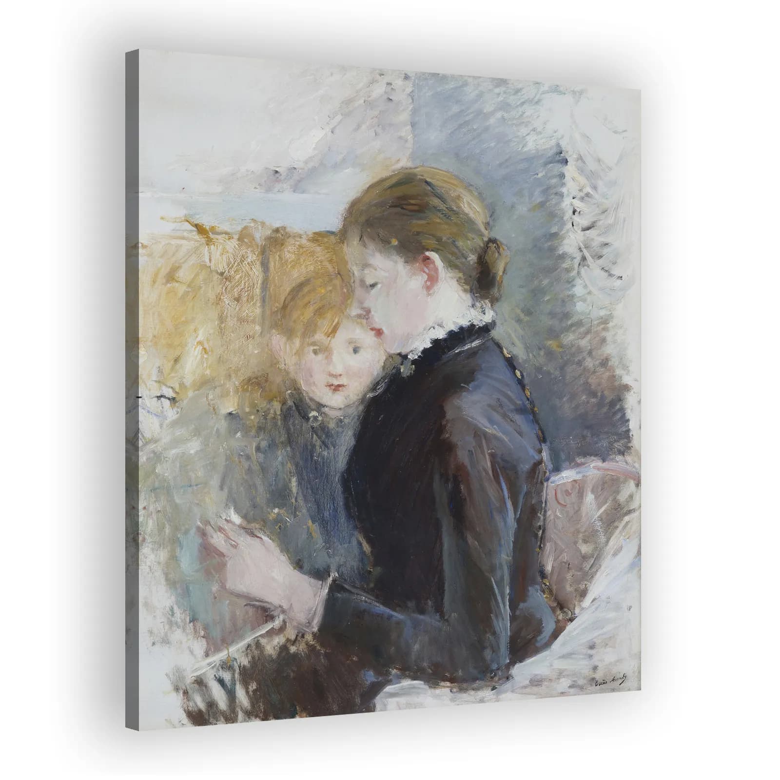 Miss Reynolds by Berthe Morisot - view 2 thumbnail