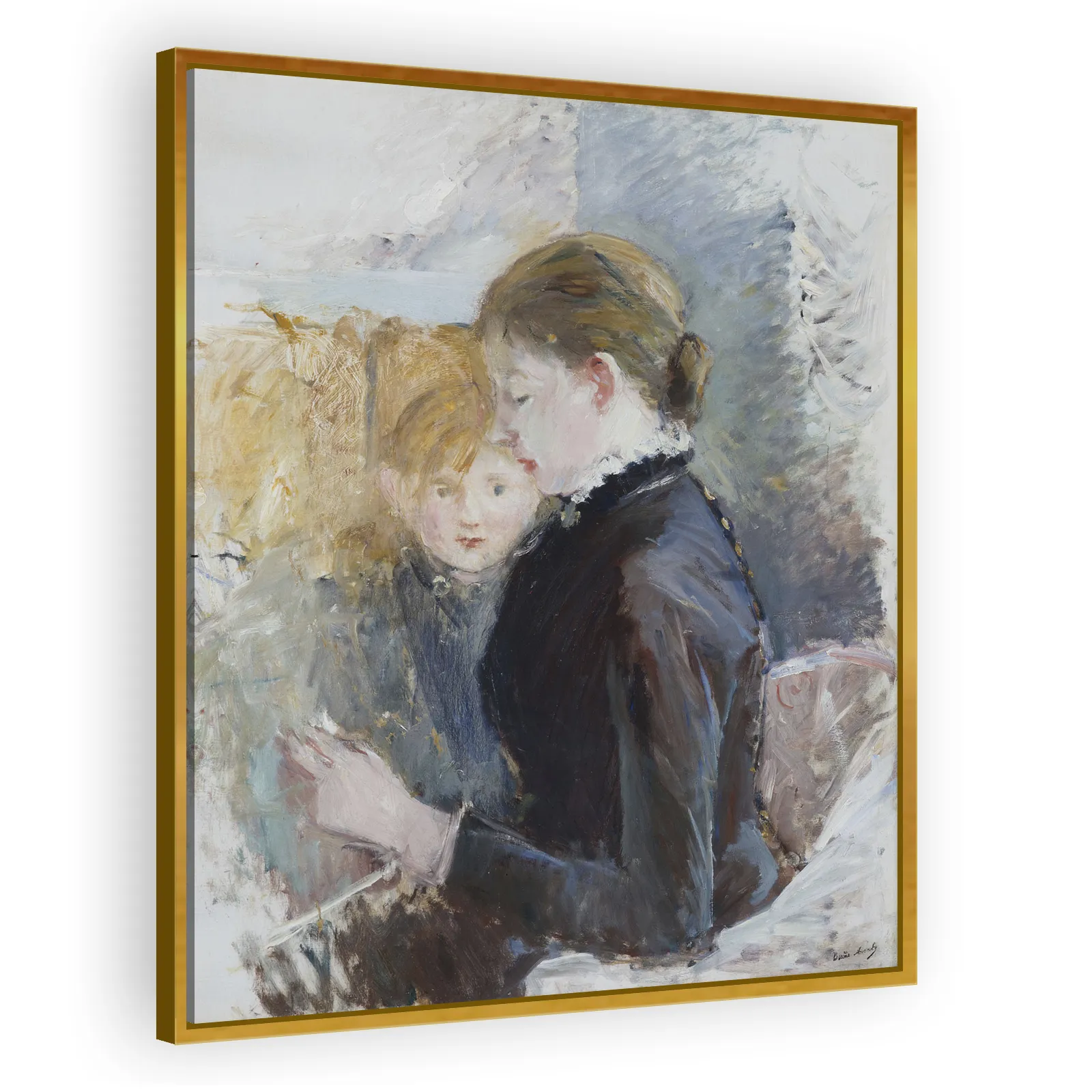 Miss Reynolds by Berthe Morisot - view 3 thumbnail