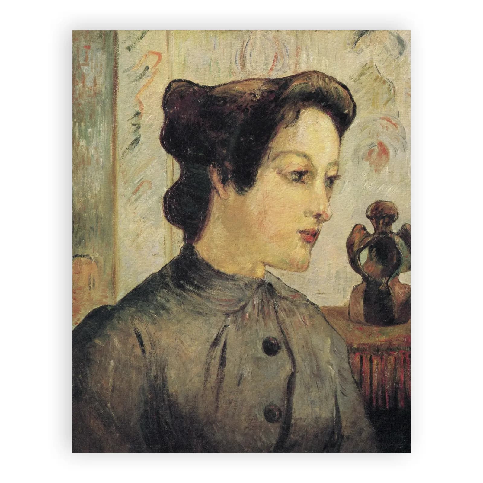 The Woman with the Hair Knots by Paul Gauguin - view 6 thumbnail