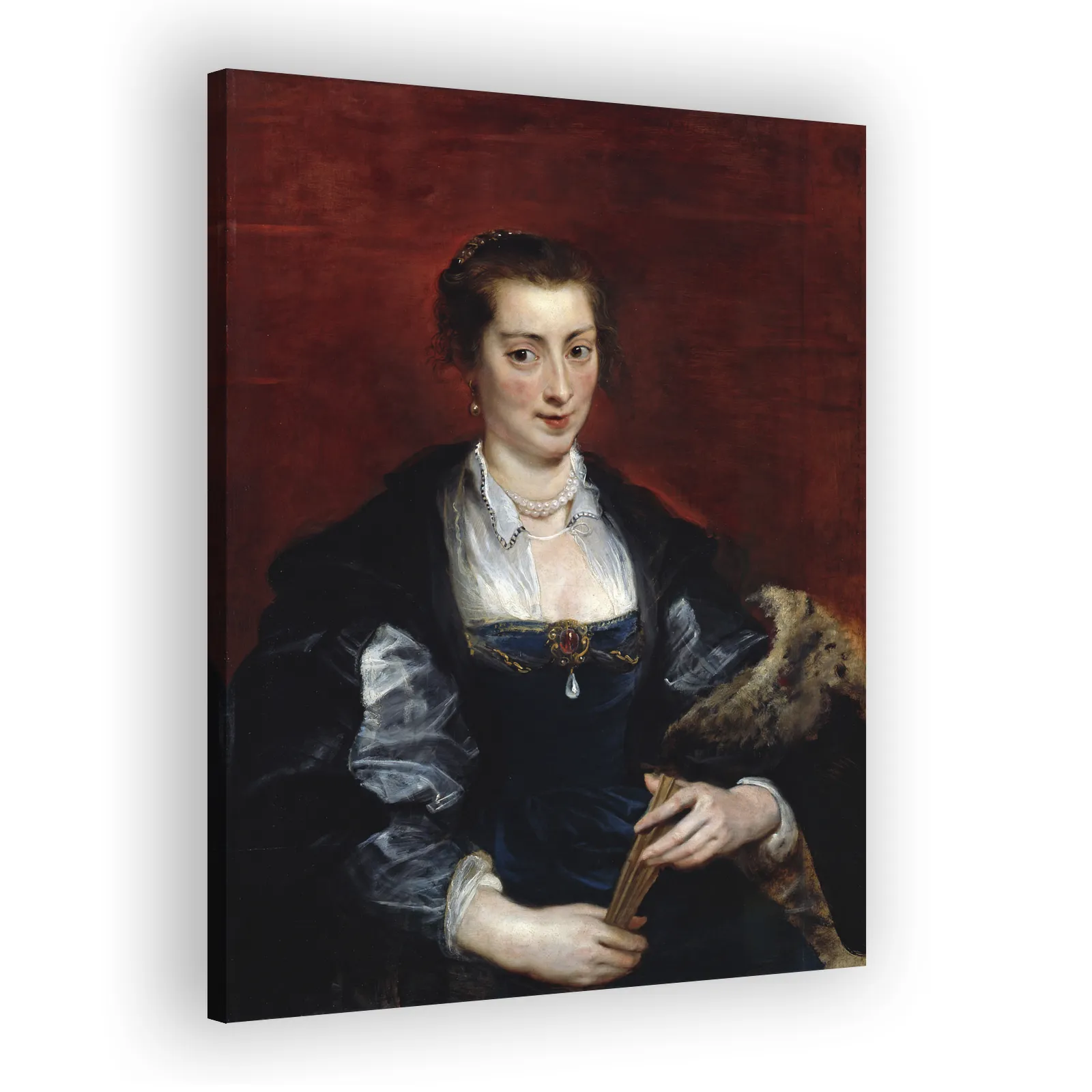 Portrait of a Woman (traditionally identified as Isabella Brant) by Peter Paul Rubens - view 2 thumbnail