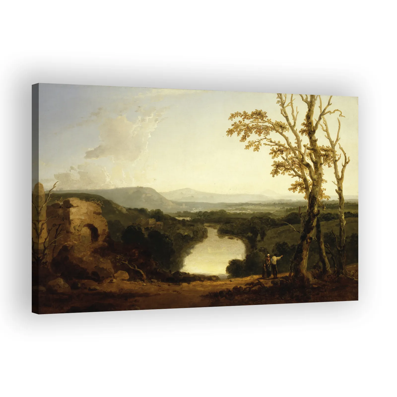 Landscape with River Valley by Richard Wilson - view 2 thumbnail