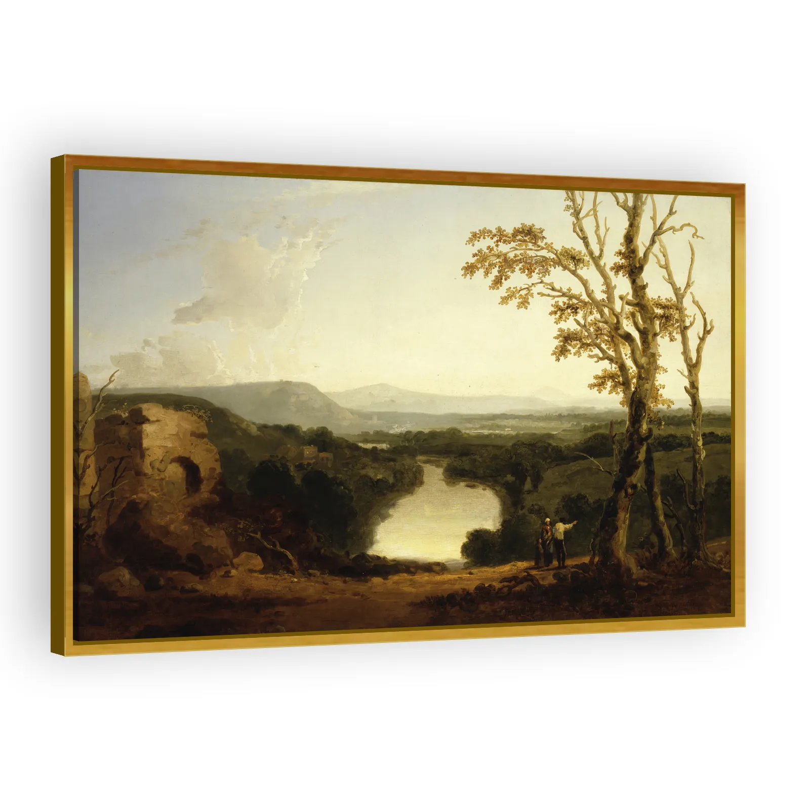 Landscape with River Valley by Richard Wilson - view 3 thumbnail