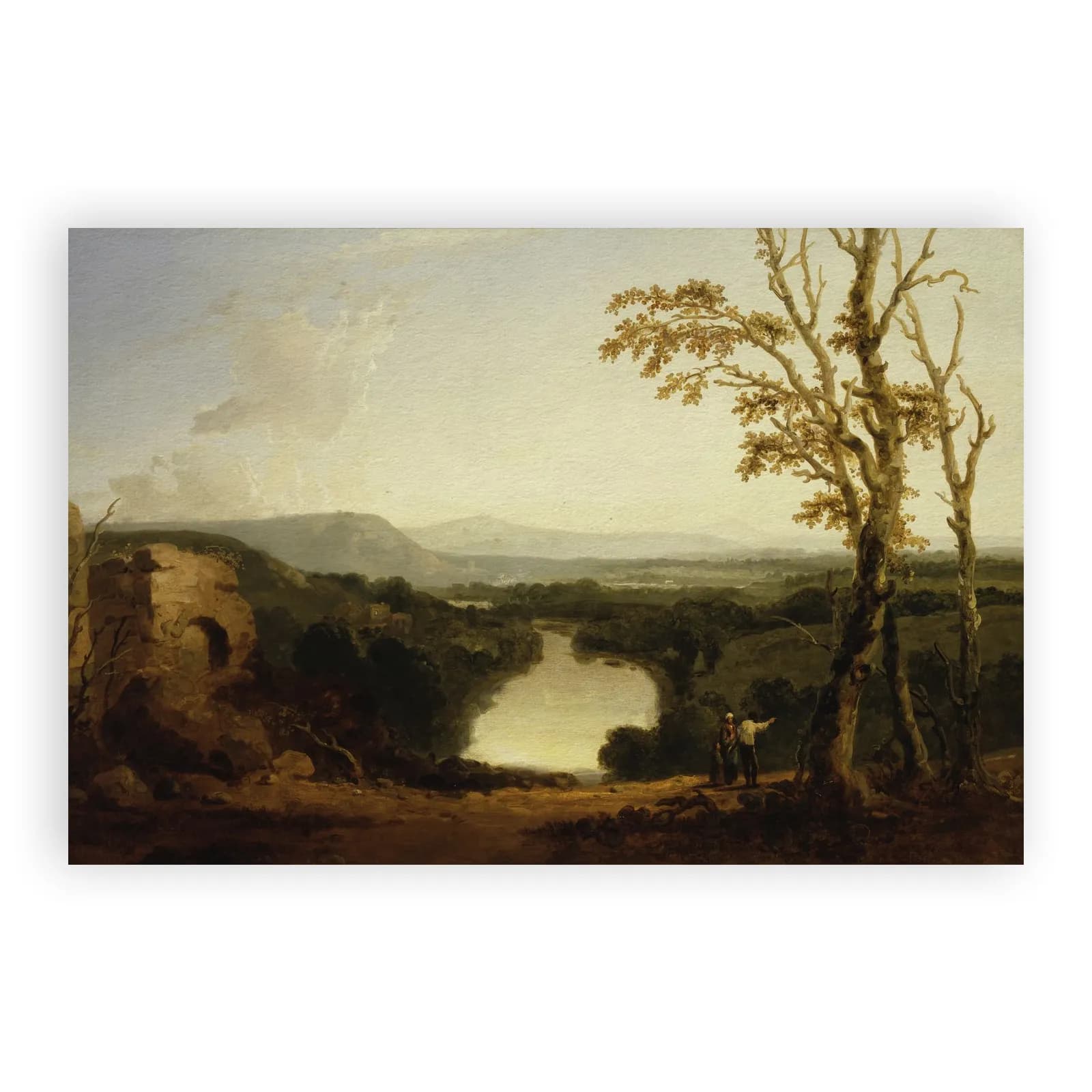 Landscape with River Valley by Richard Wilson - view 6 thumbnail